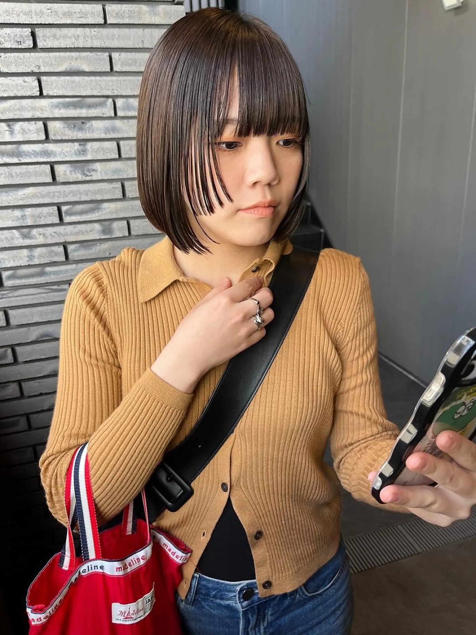 ショート カラー 透明感カラー loty _nanamiのヘアスタイル