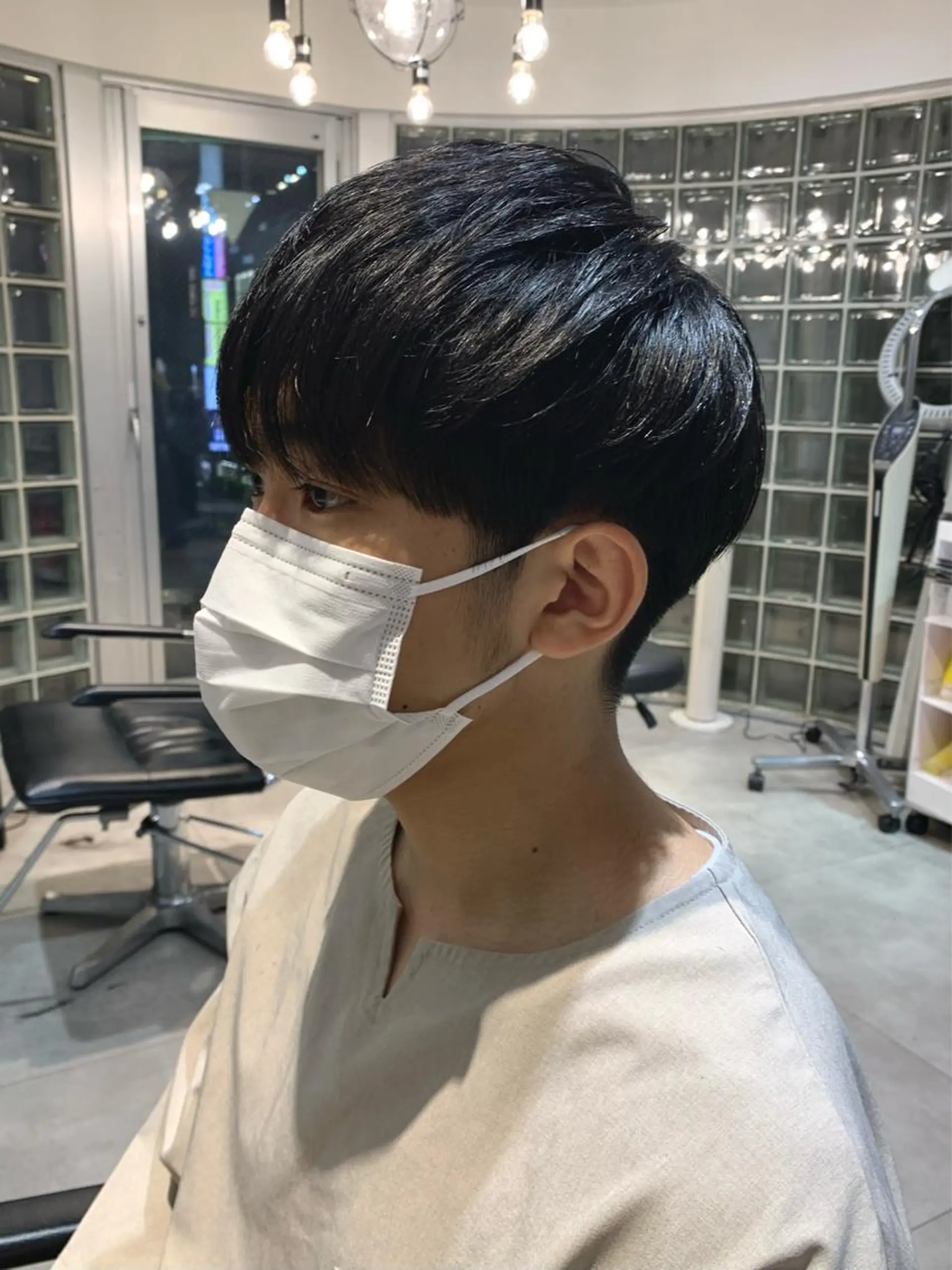 メンズ マッシュ カット クレハ :)のヘアスタイル