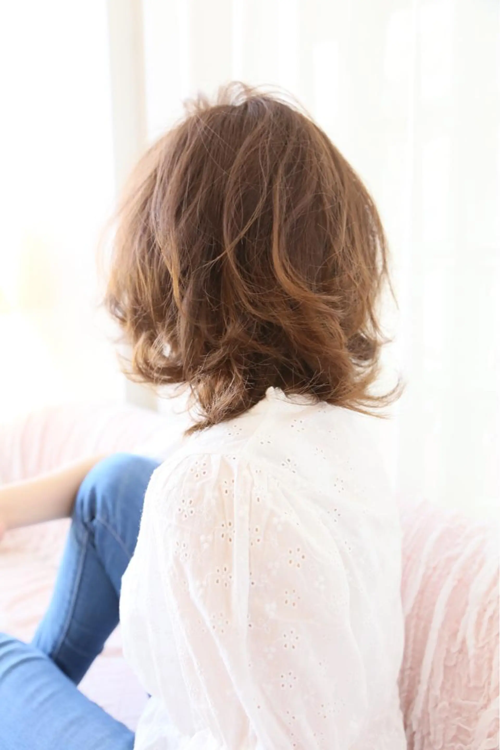 ミディアム 森 宇旦のヘアスタイル