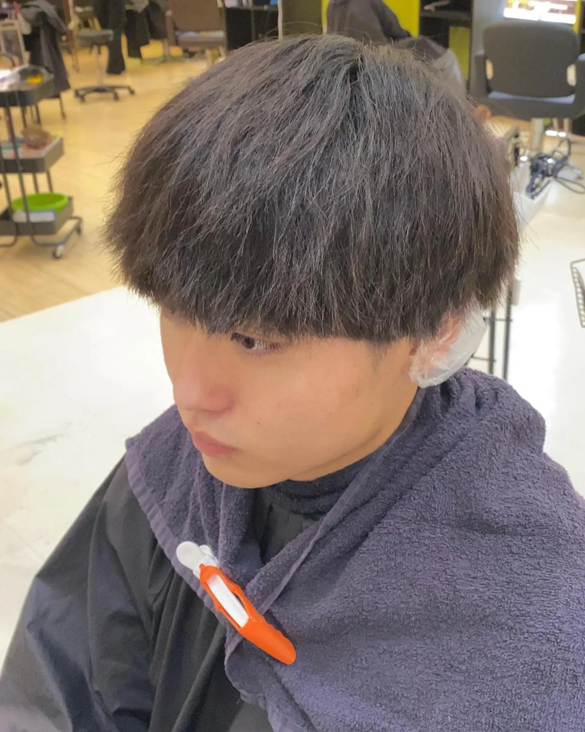 パーマ メンズ フェードカット メンズパーマ プードルパーマ メンズツイストパーマ ツイストスパイラルパーマ 年間2000名担当◎ パーマ職人/仲原佑樹のヘアスタイル