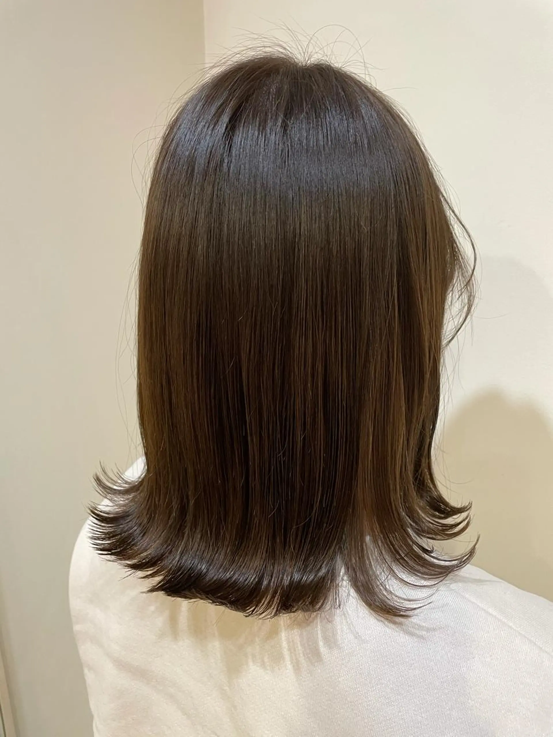 ミディアム アッシュ ヘアカラー ✨美髪サラ艶トレンド 橋柿 実紀✨のヘアスタイル