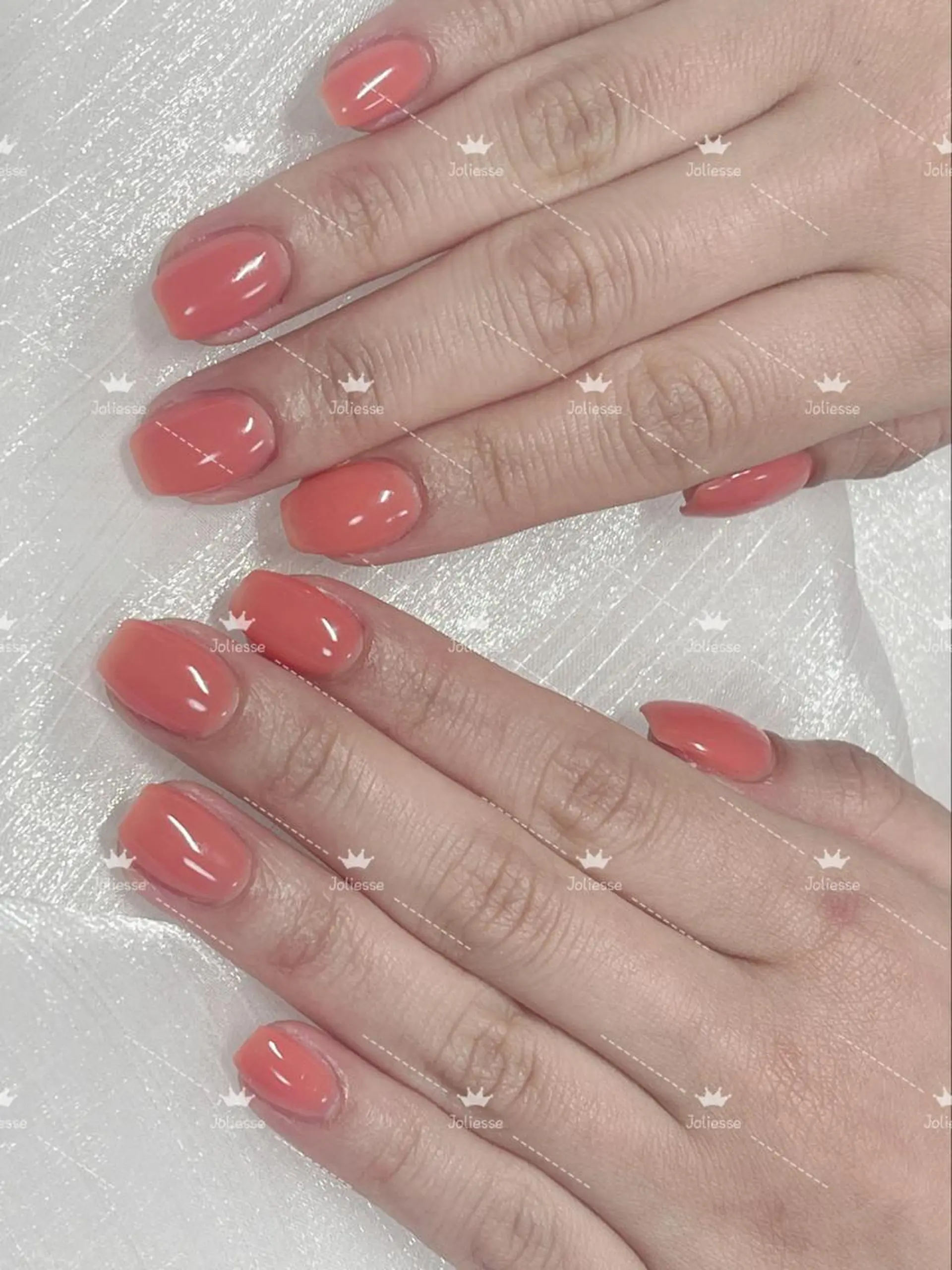 ネイル ワンカラーネイル 春ネイル ハンドネイル Joliesse nail salonのネイルデザイン
