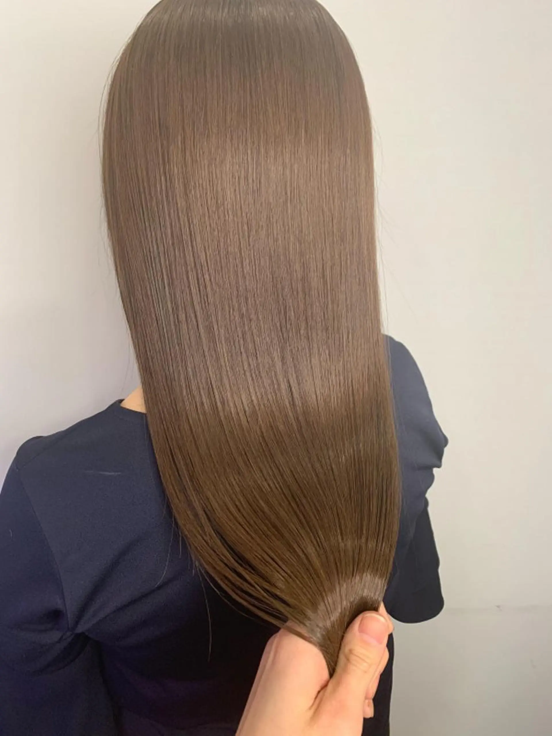 ロング ヘアカラー トリートメント 東 和史のヘアスタイル