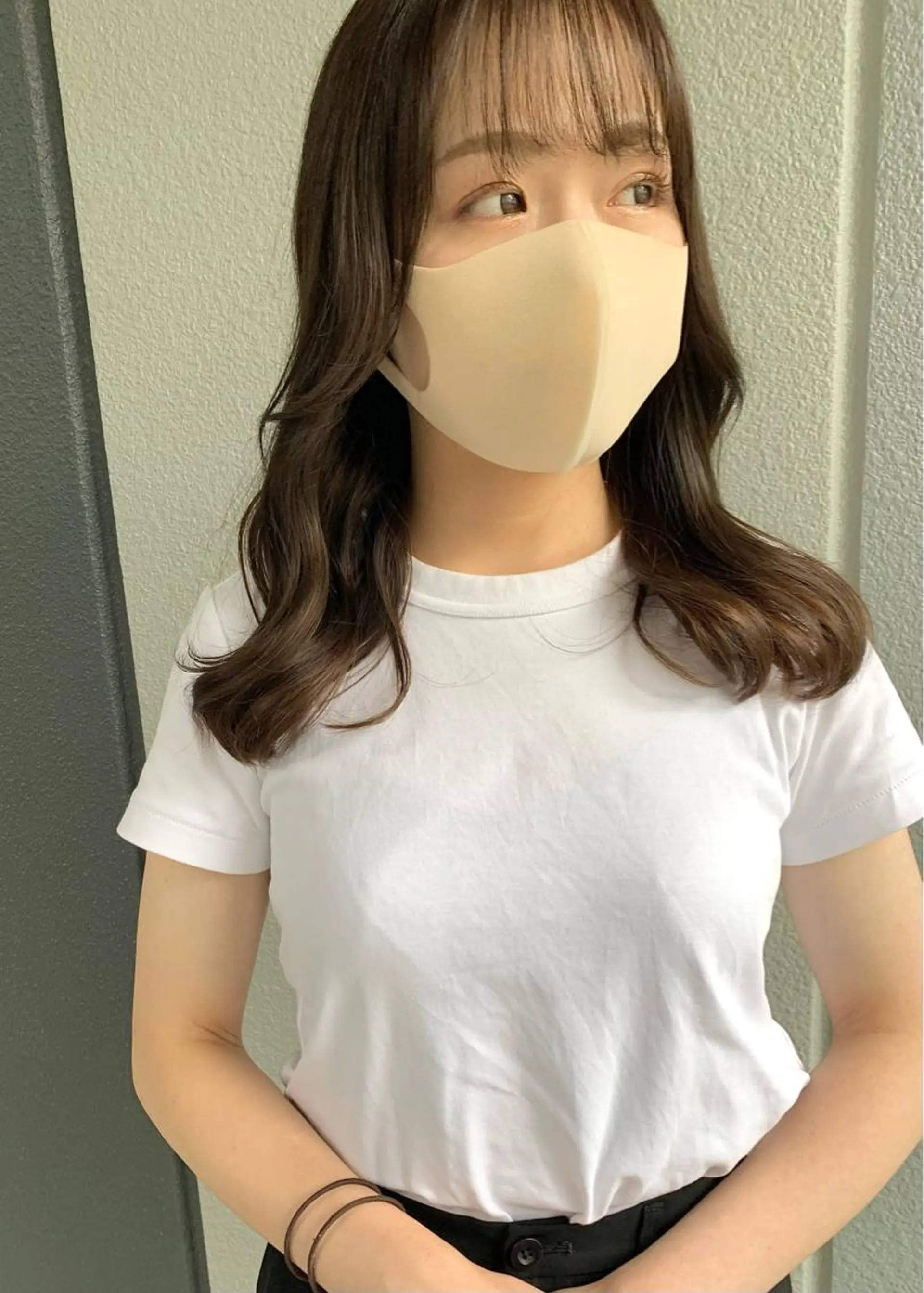 セミロング カラー カット ヘアカラー トリートメント 樫原裕二/レイヤー カット/透明感カラーのヘアスタイル