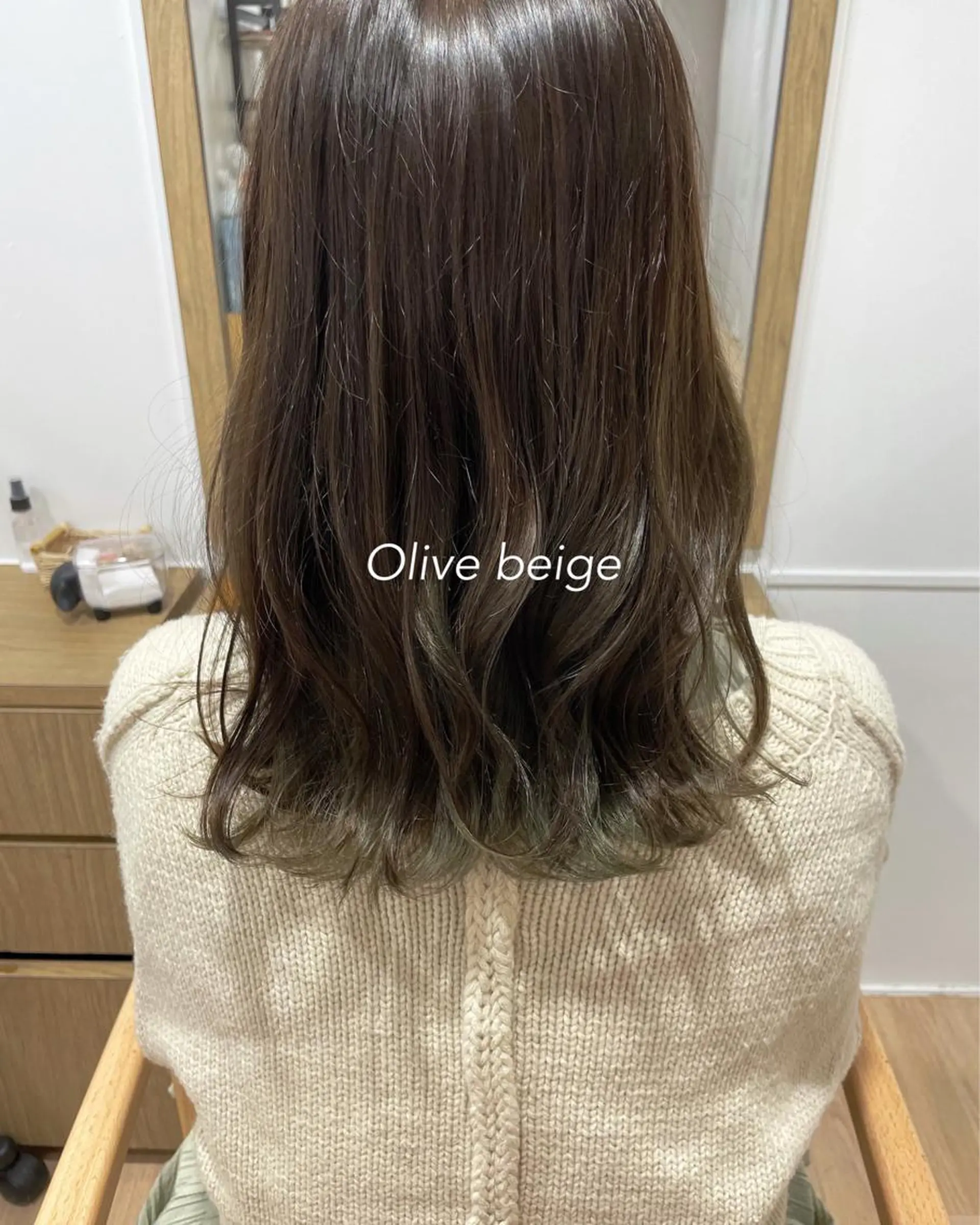 ミディアム 柔らかブラウン/栄/ tomitaのヘアスタイル