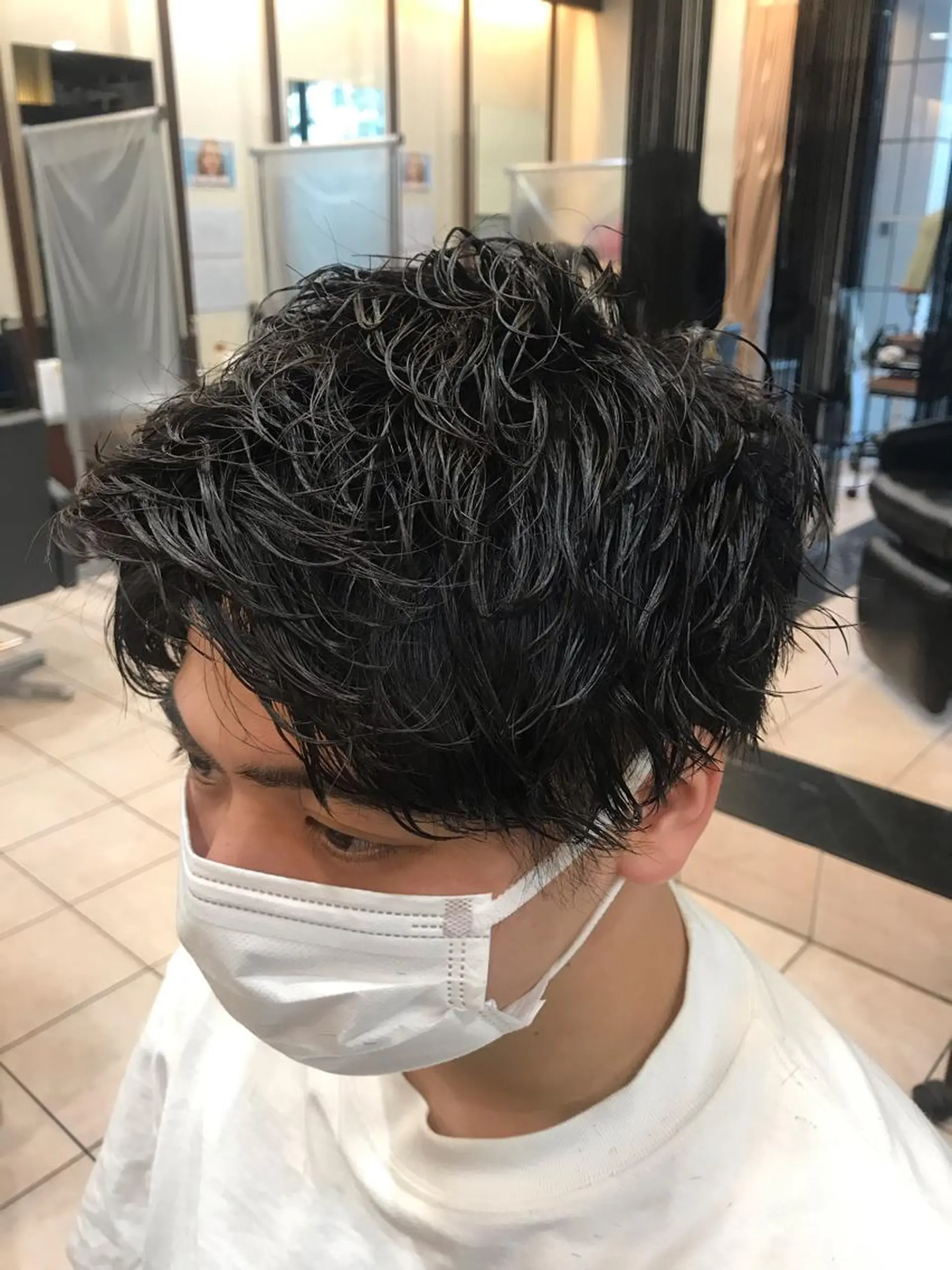 パーマ メンズ 透明感韓国ヘア♡ みつきのヘアスタイル