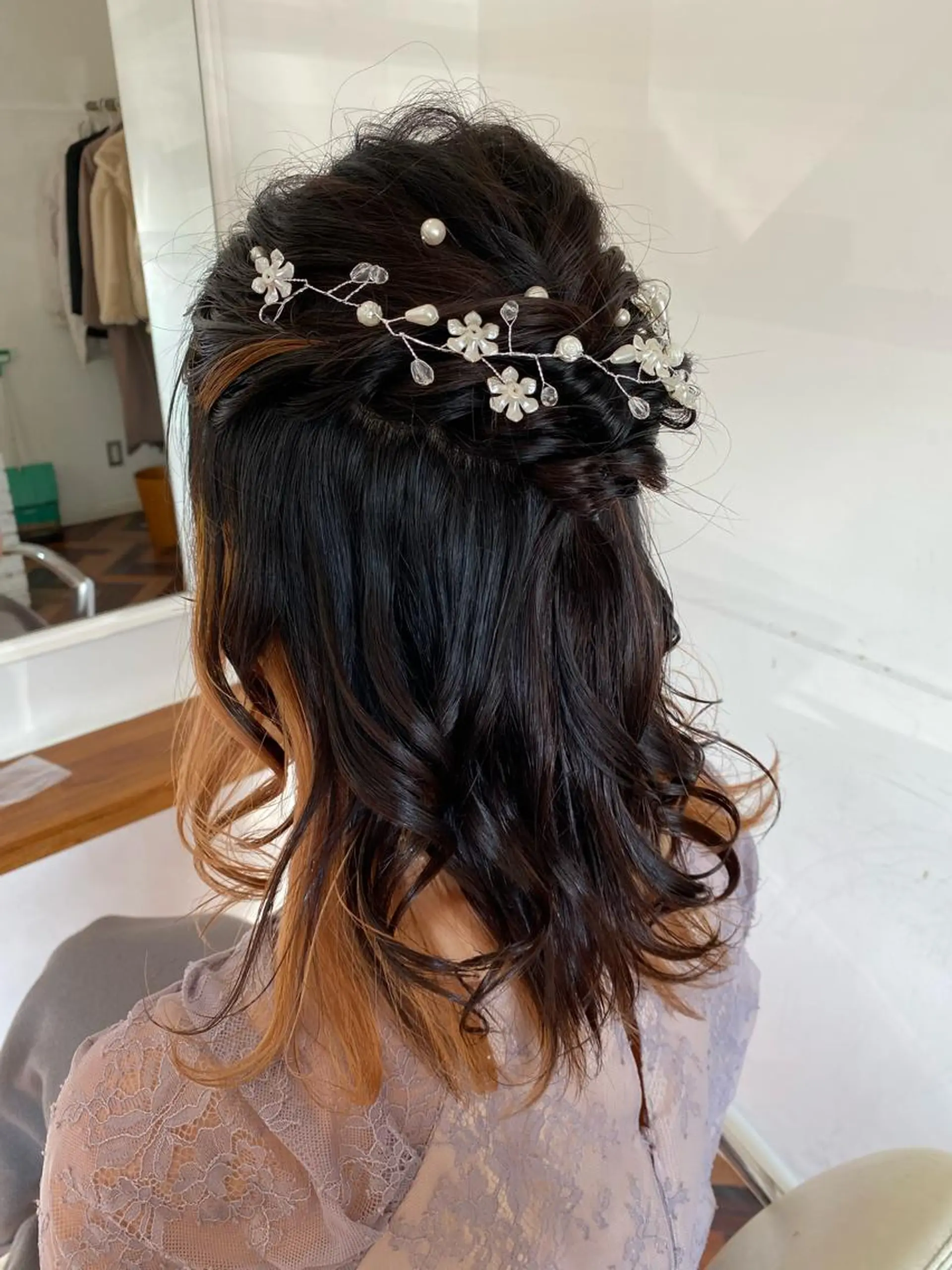 ヘアアレンジ ヘアセット Kazaoka Saraのヘアスタイル