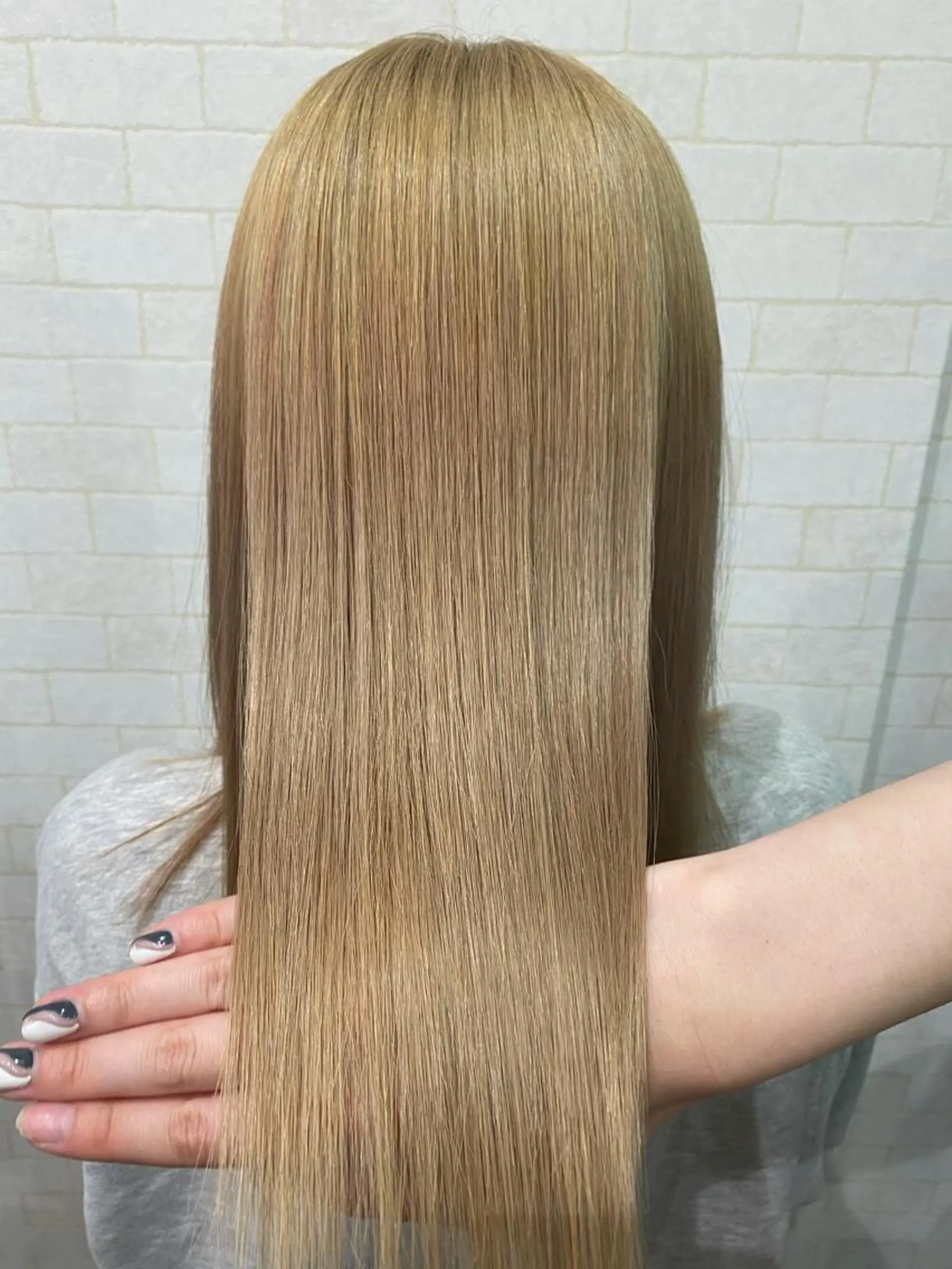 セミロング ニュアンスネイル/ ボブ/まちゃこのヘアスタイル