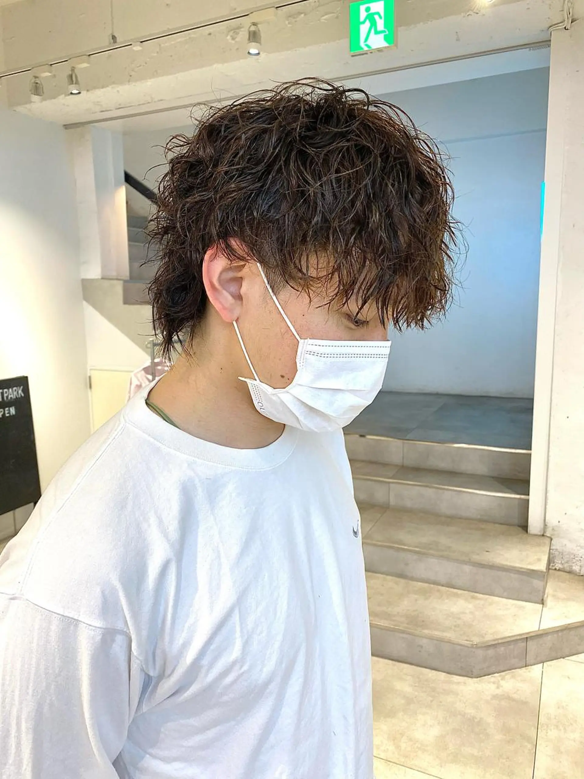 パーマ メンズ 新宿【メンズパーマ】 塩澤太一のヘアスタイル
