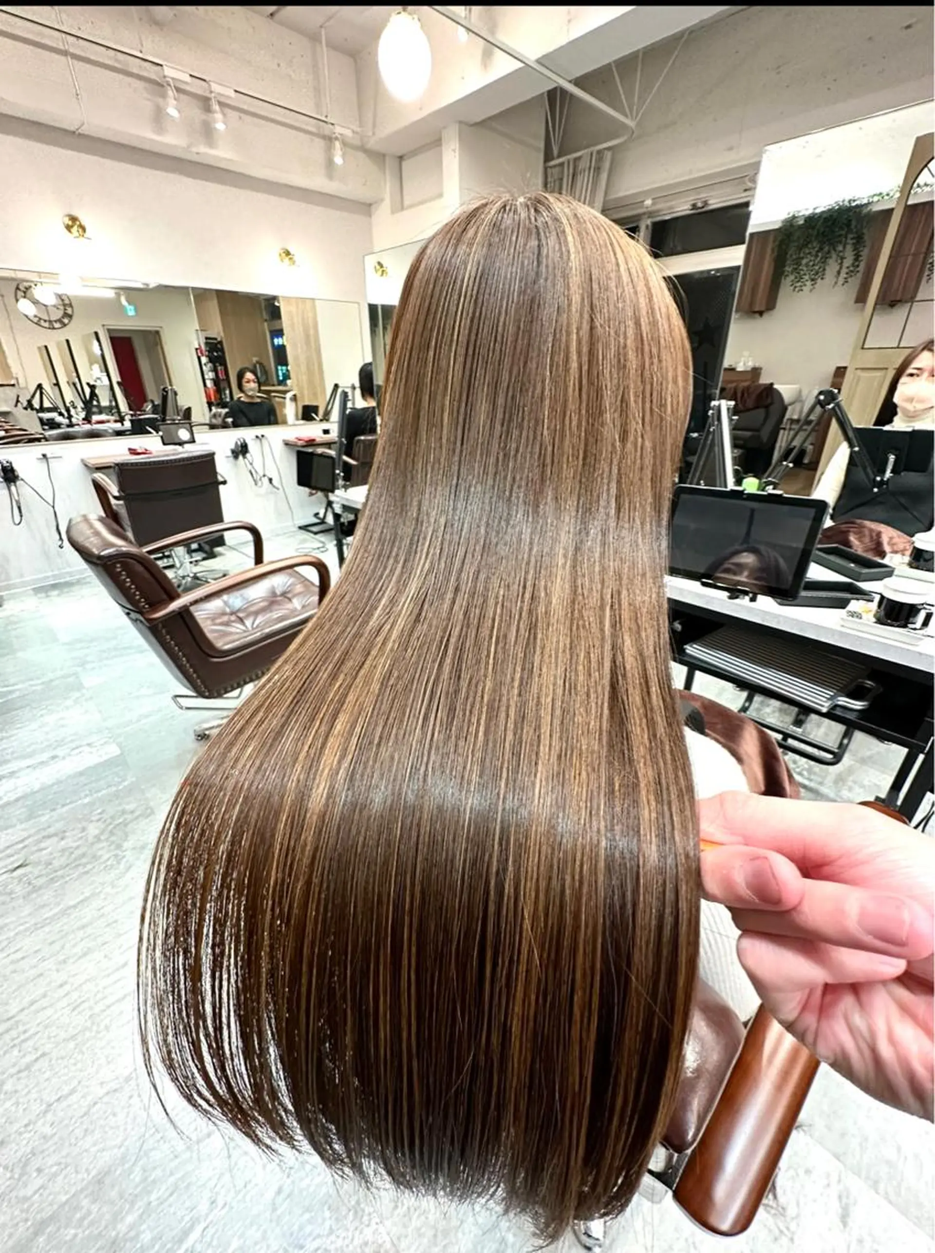 ロング 髪質改善 トリートメント ✨髪を傷ませない✨ 吉田ひじりのヘアスタイル