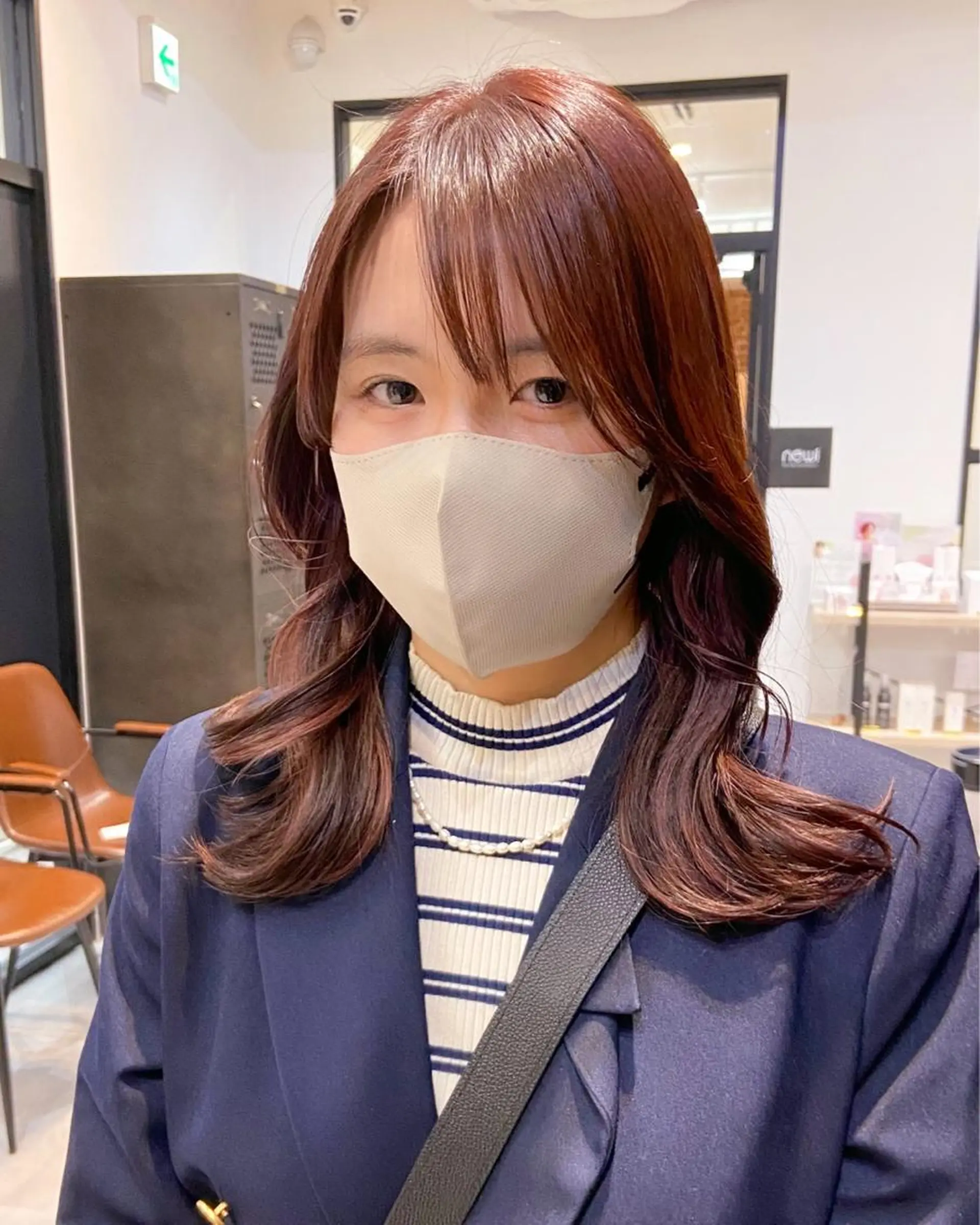 ミディアム カラー カット ヘアカラー トリートメント ERI / newi町田のヘアスタイル
