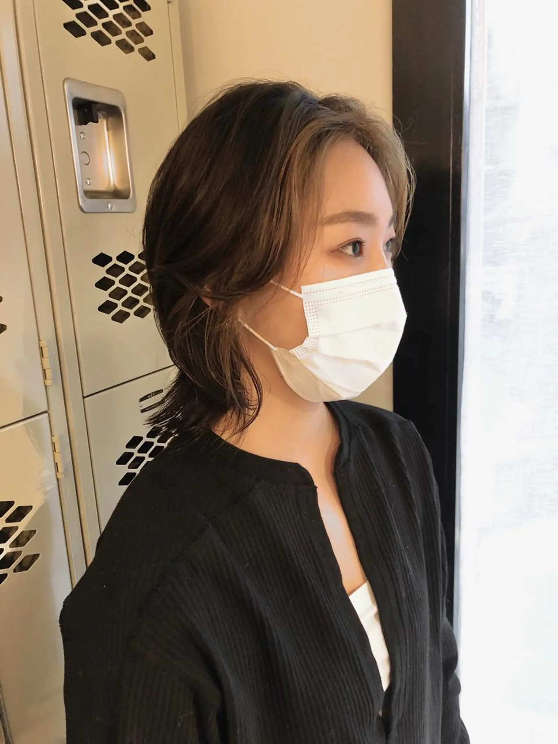 ミディアム カラー 東 みのりのヘアスタイル