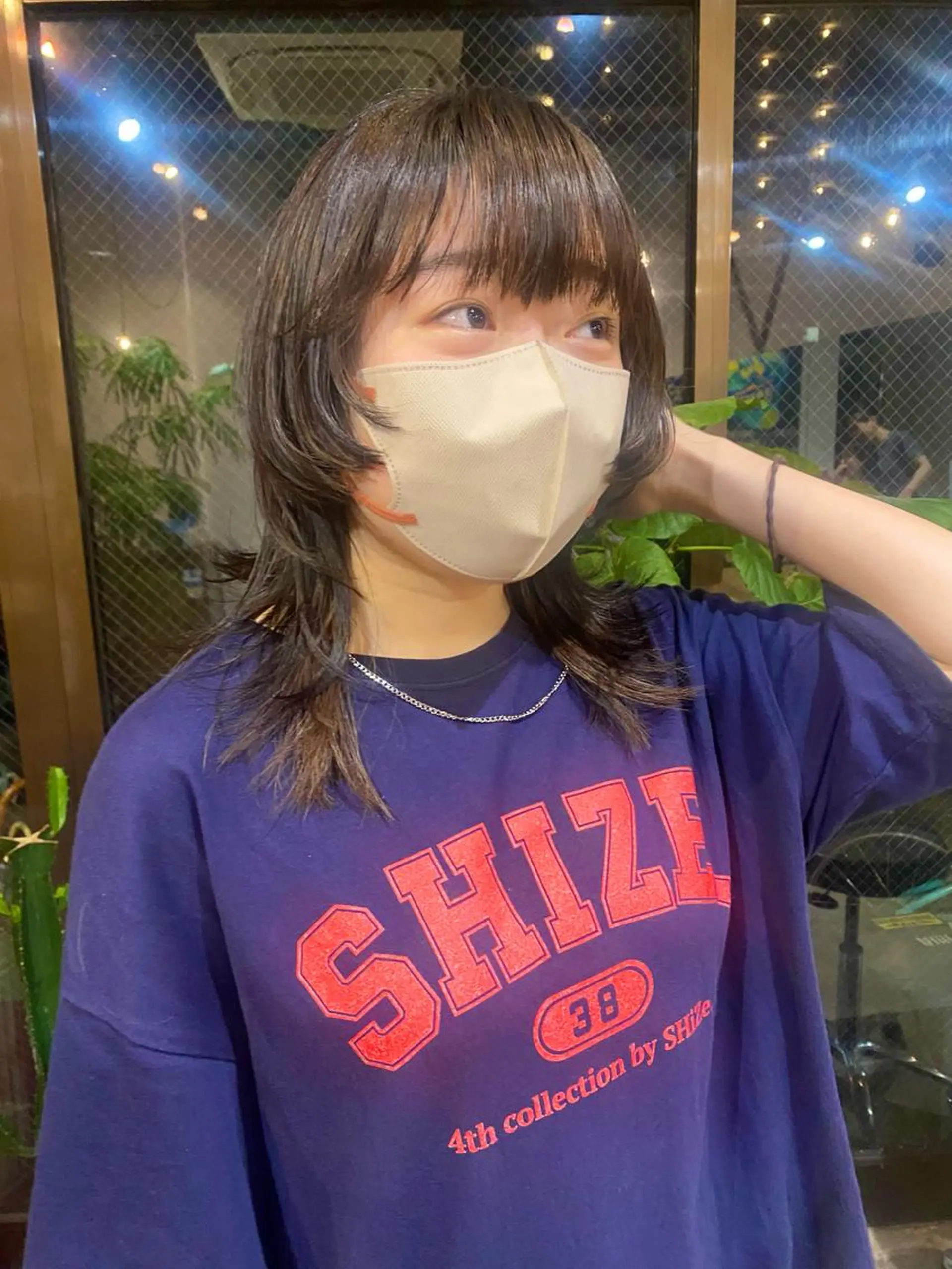 ミディアム カット 小日向 沙織のヘアスタイル