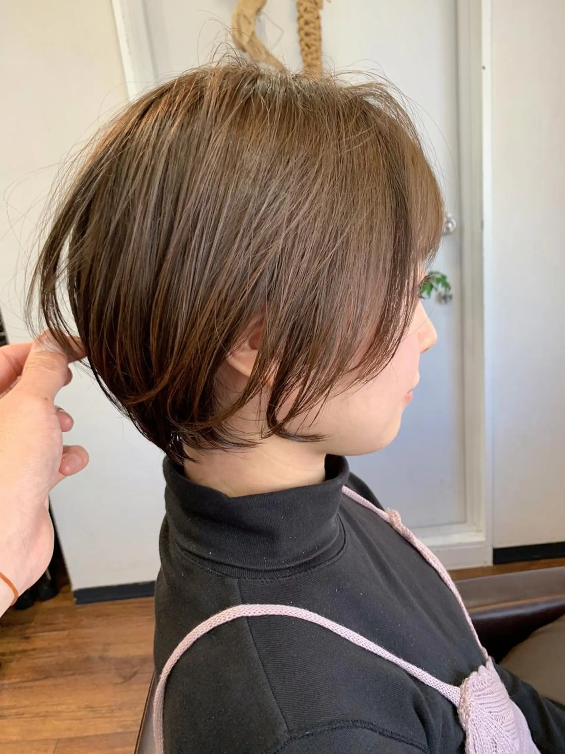 ショート 縮毛矯正/ショート/ レイヤー/畑中正敏のヘアスタイル