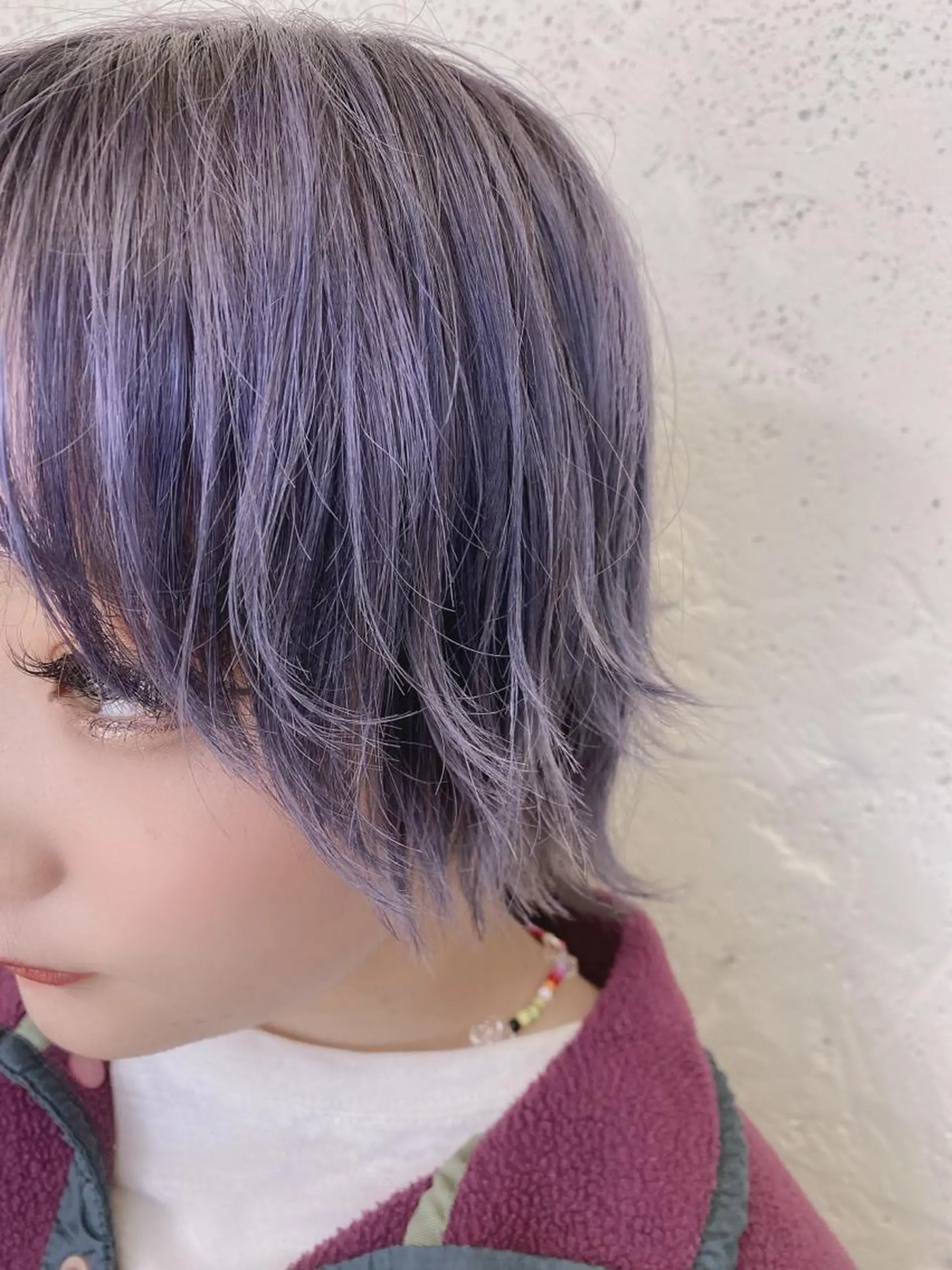 ショート カラー カット ヘアカラー トリートメント 透明感ハイトーン🦄 キラ🌈のヘアスタイル