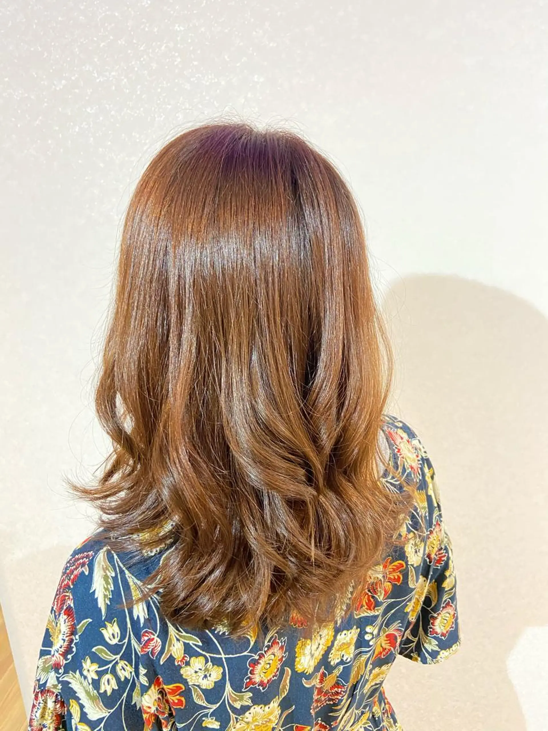 セミロング カラー エドルカラー グレージュ カット ヘアカラー ☆TAKAMI☆ ☆TAKAMI☆のヘアスタイル
