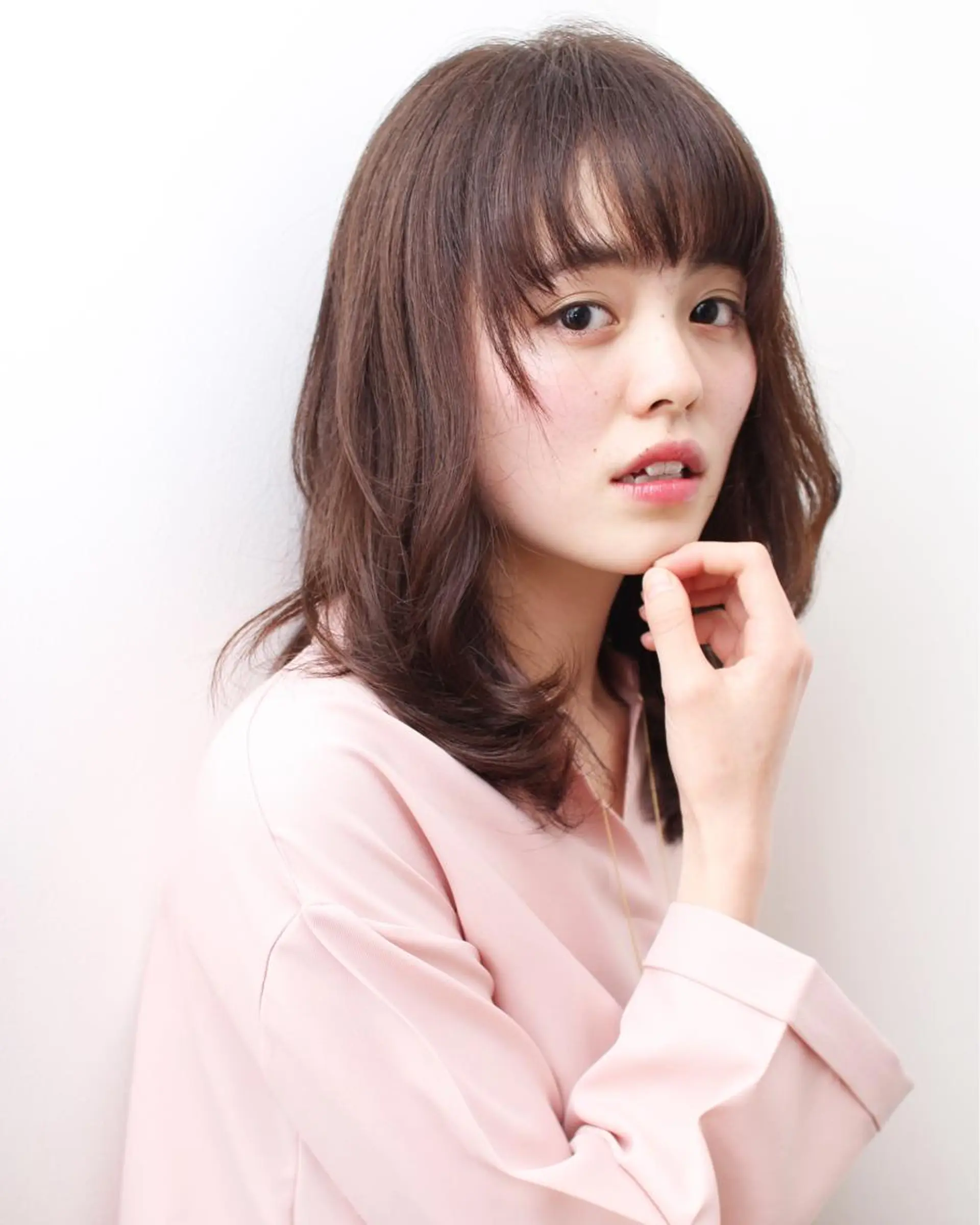 ミディアム カラー 縮毛矯正/髪質改善 🌷あかおのヘアスタイル