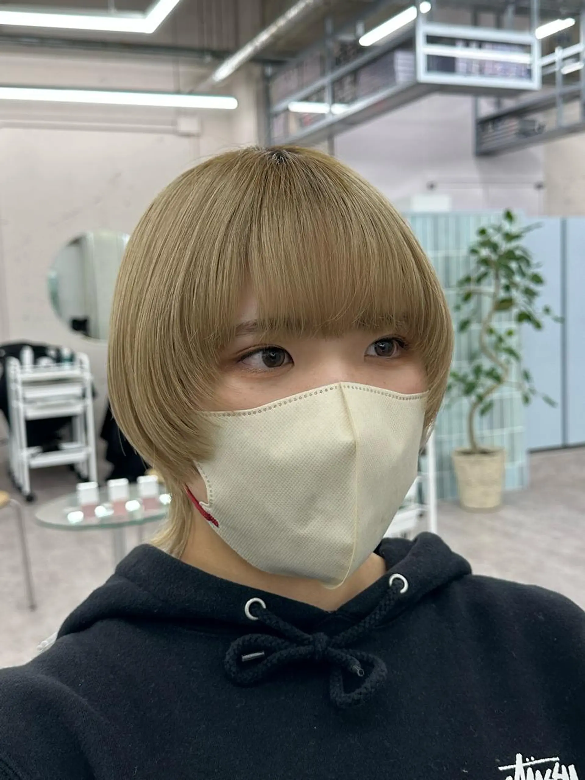 ショート 顔周りカット arte pelo 辻のヘアスタイル