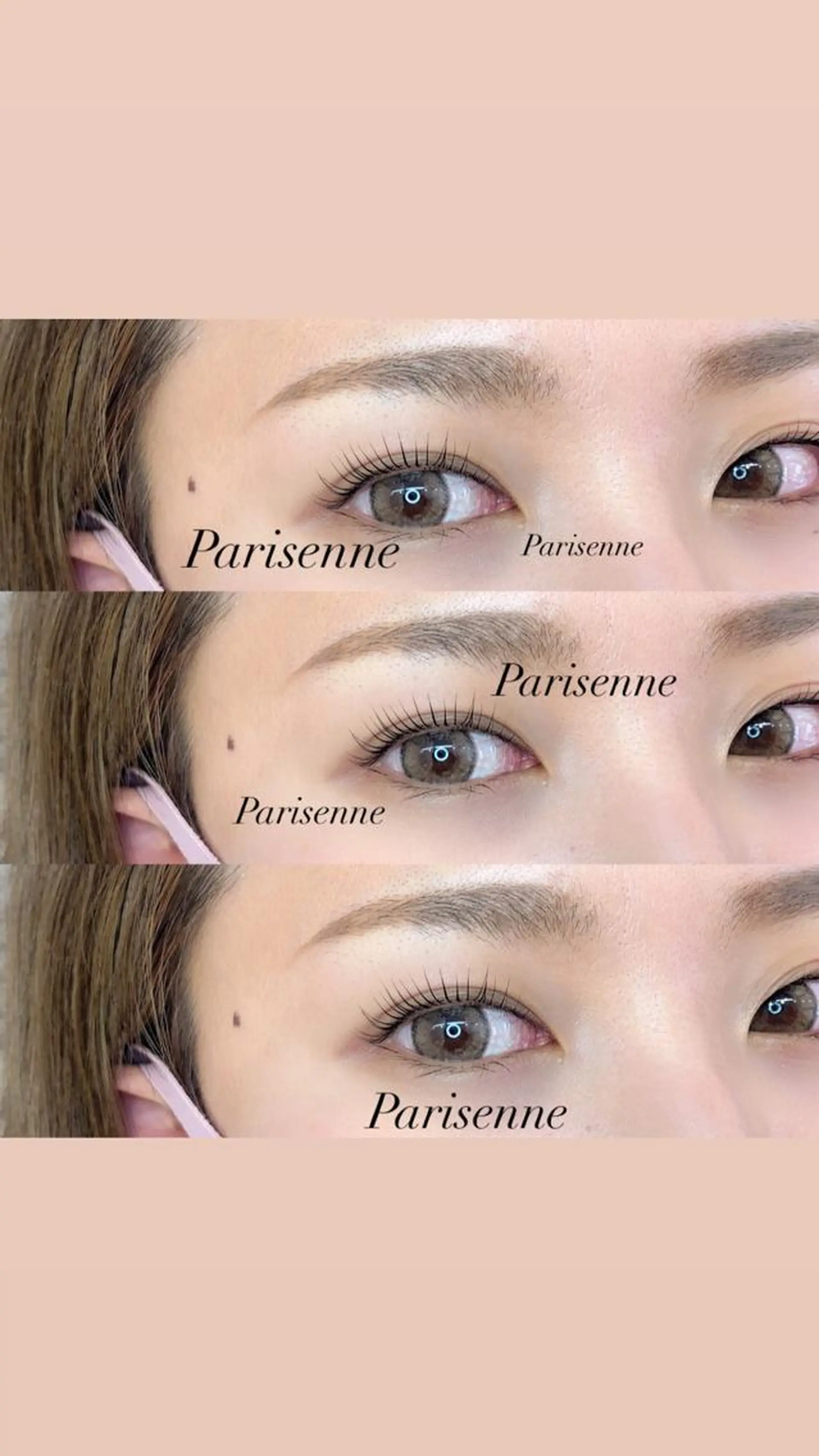 マツエク・マツパ FILU MIA.のマツエク・マツパデザイン