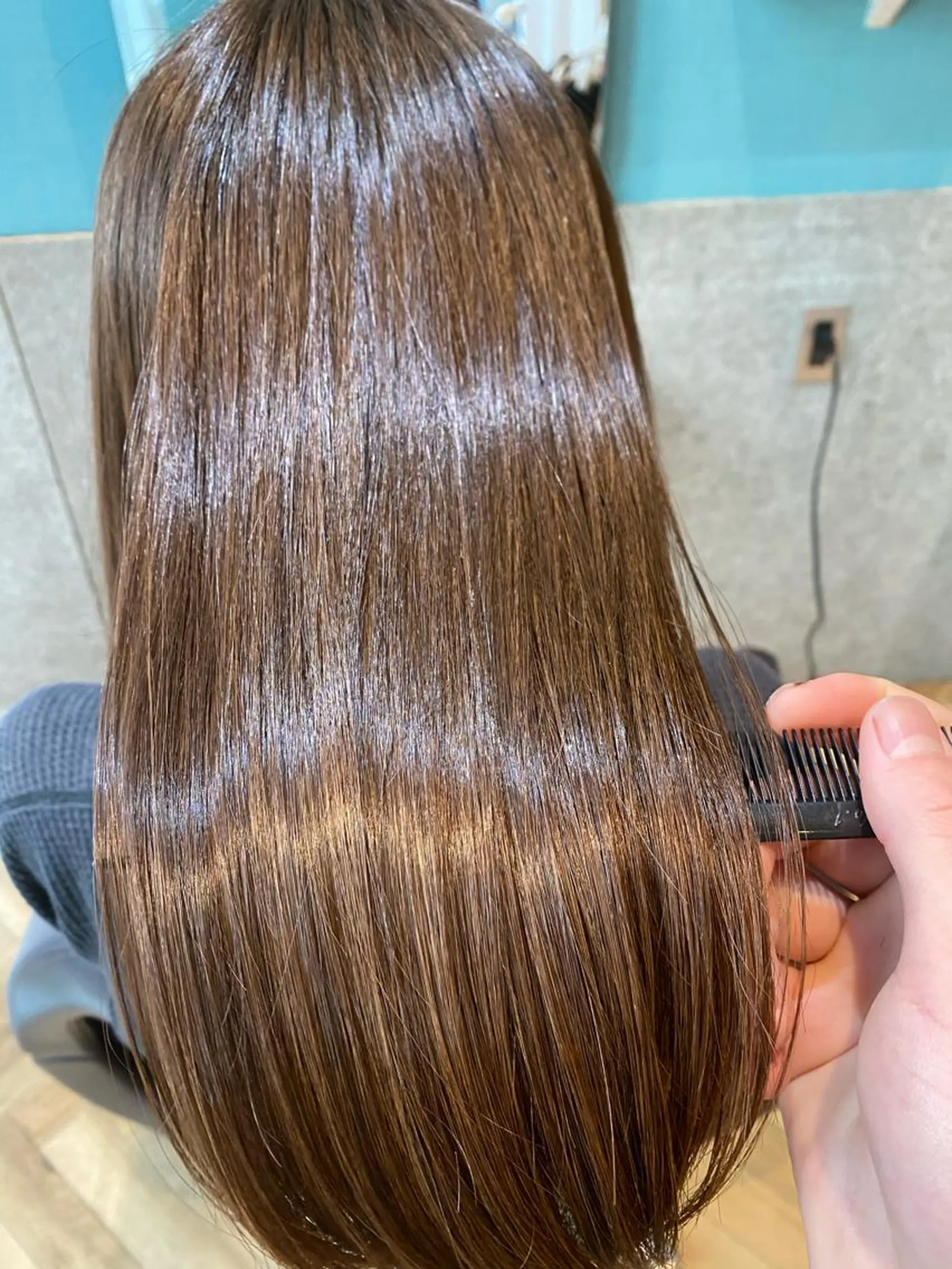 カット トリートメント 顔まわりの神様✨ 透明感カラー藤嶋秀幸のヘアスタイル