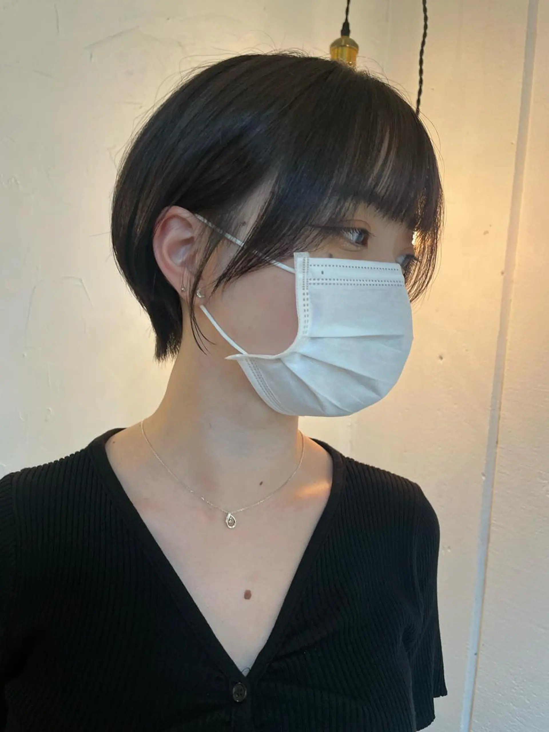 ショート 京都美容師 塩のヘアスタイル