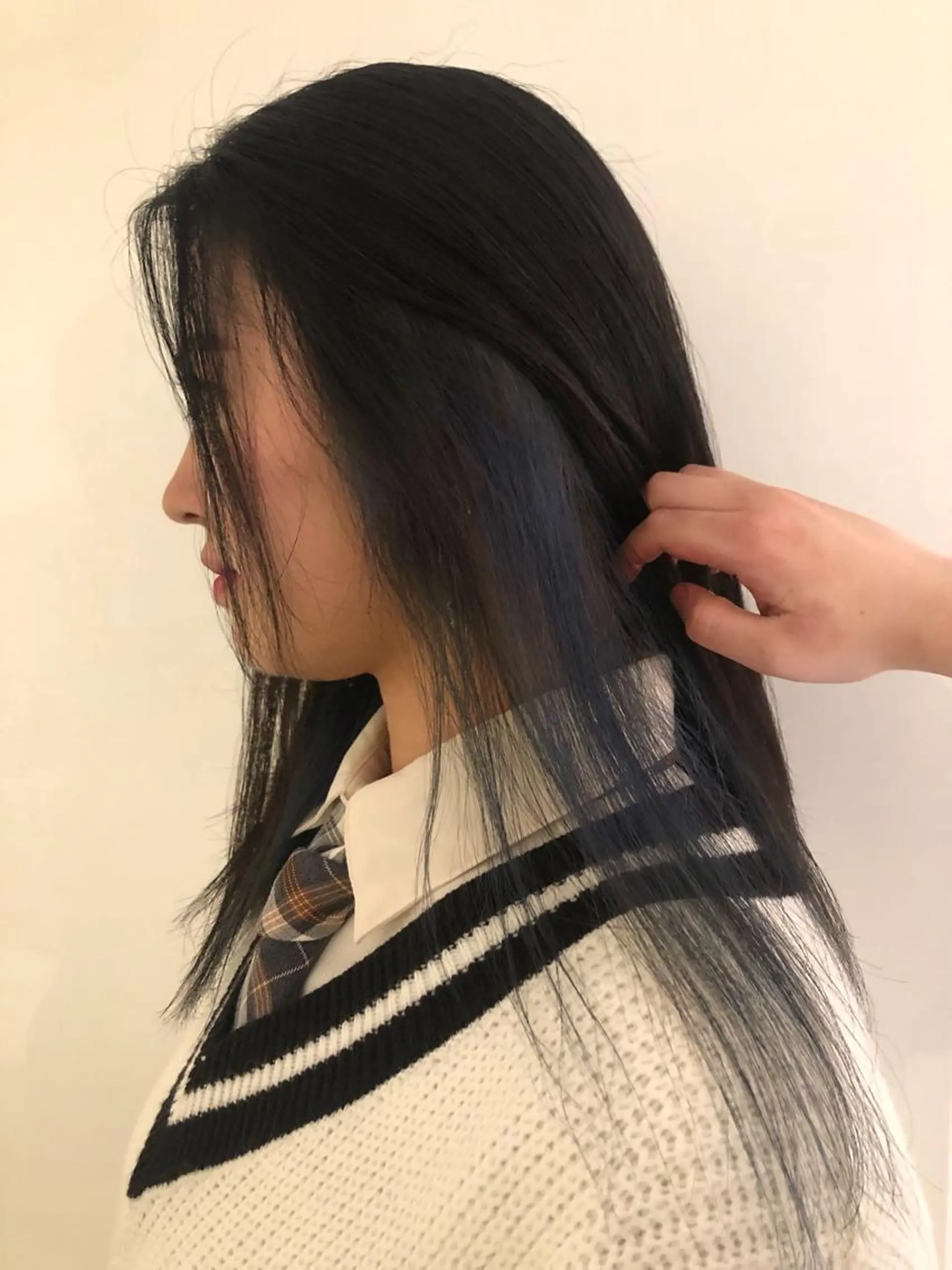 カラー ヘアカラー ブリーチカラー🎀 韓国風/寺門美優のヘアスタイル