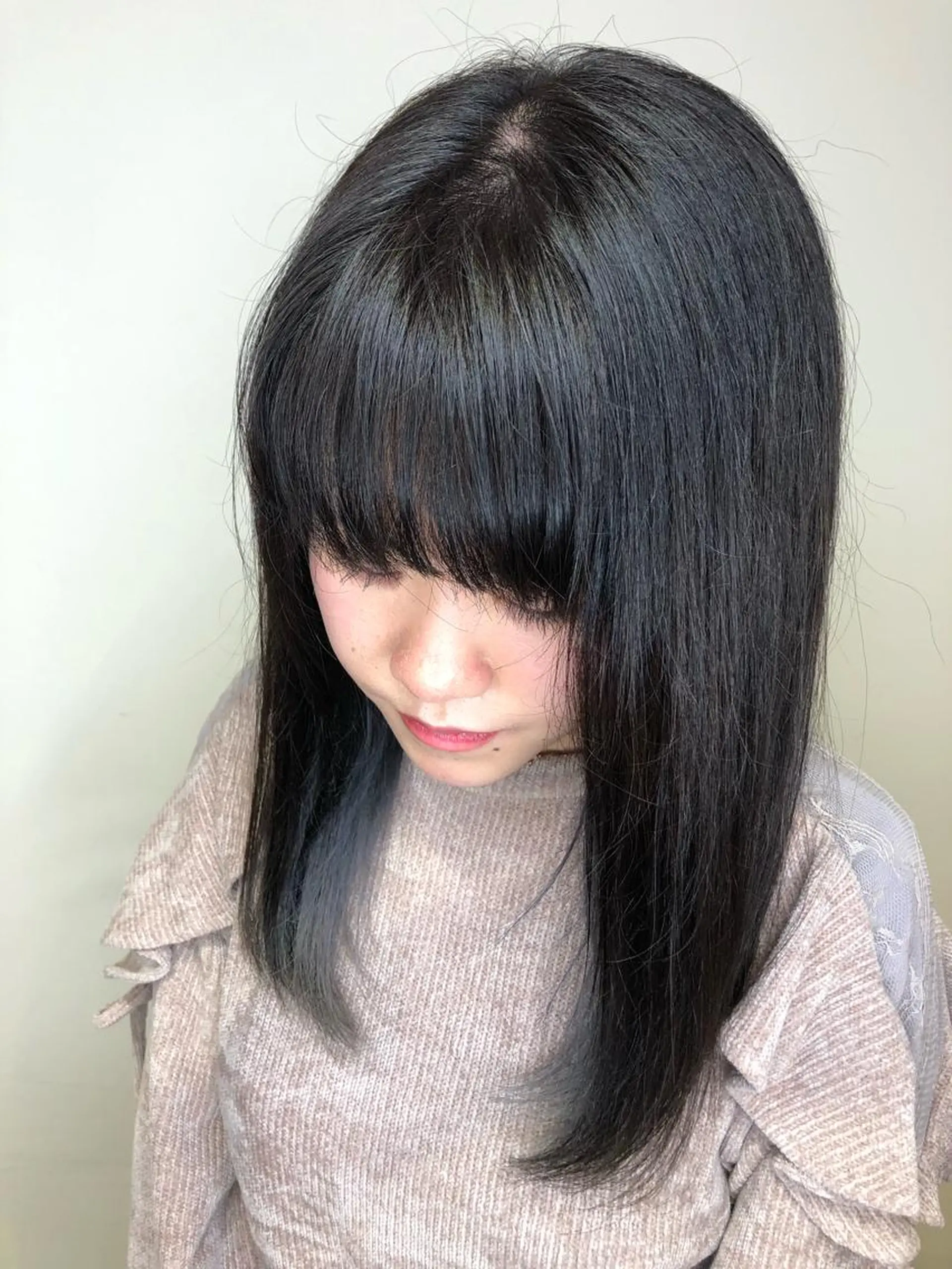 セミロング カラー ブリーチ ダブルカラー グレージュ カット ヘアカラー トリートメント メンズヘア特化 崎田 成人のヘアスタイル