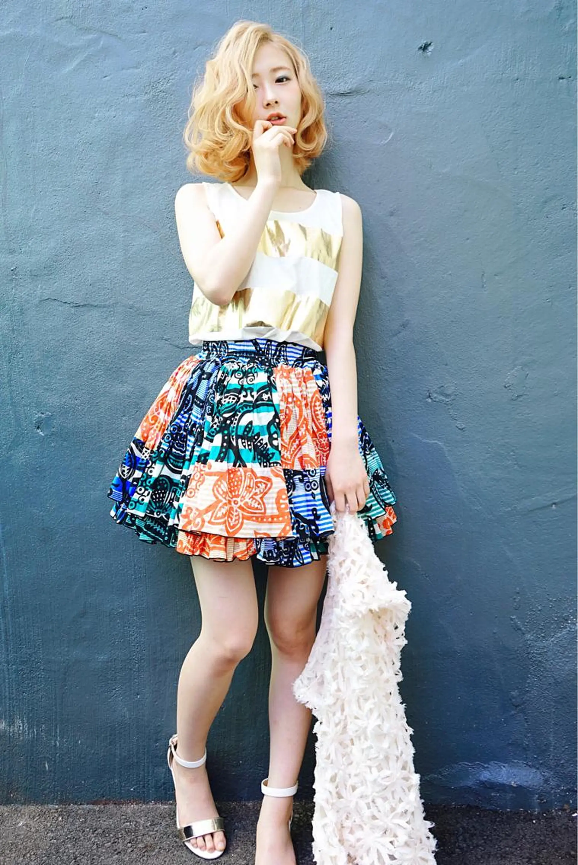 ミディアム カラー WHOLE所属・花井 啓好のヘアスタイル