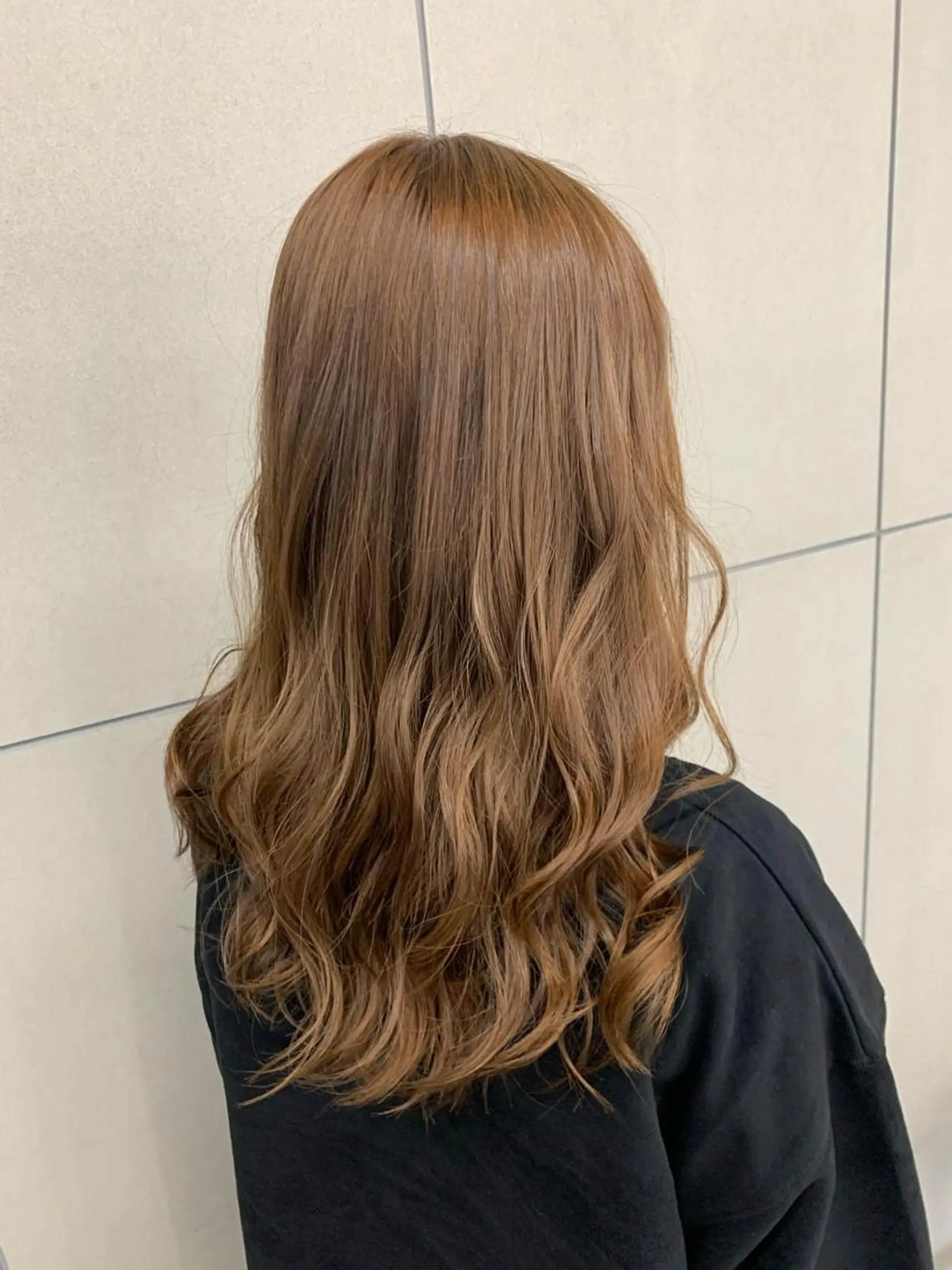 ミディアム カラー 透明感カラー 銀座/美髪縮毛矯正 /髪質改善/山本翔華のヘアスタイル