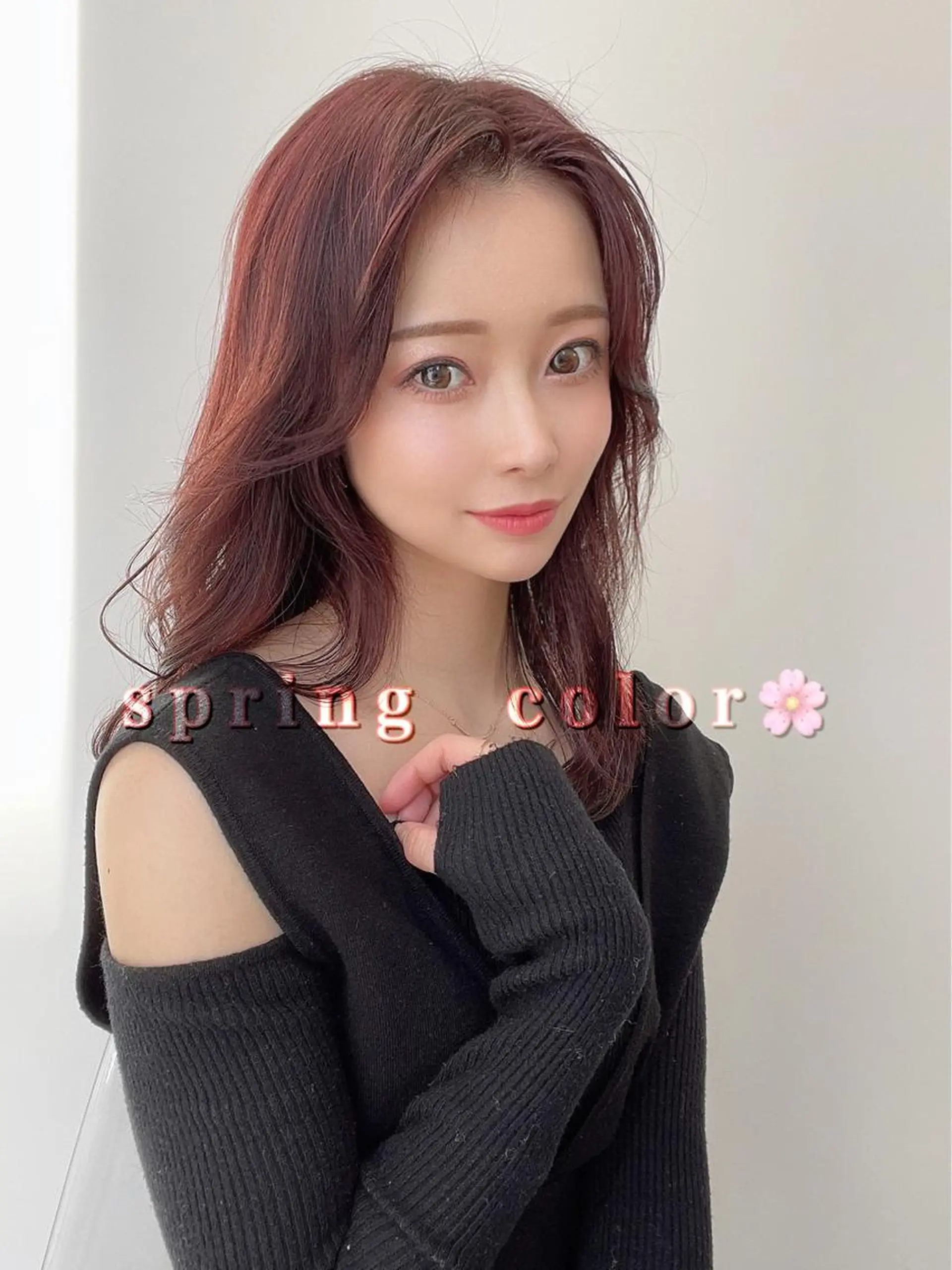 ミディアム カラー COA GINZA 空也/前髪/顔まわりのヘアスタイル