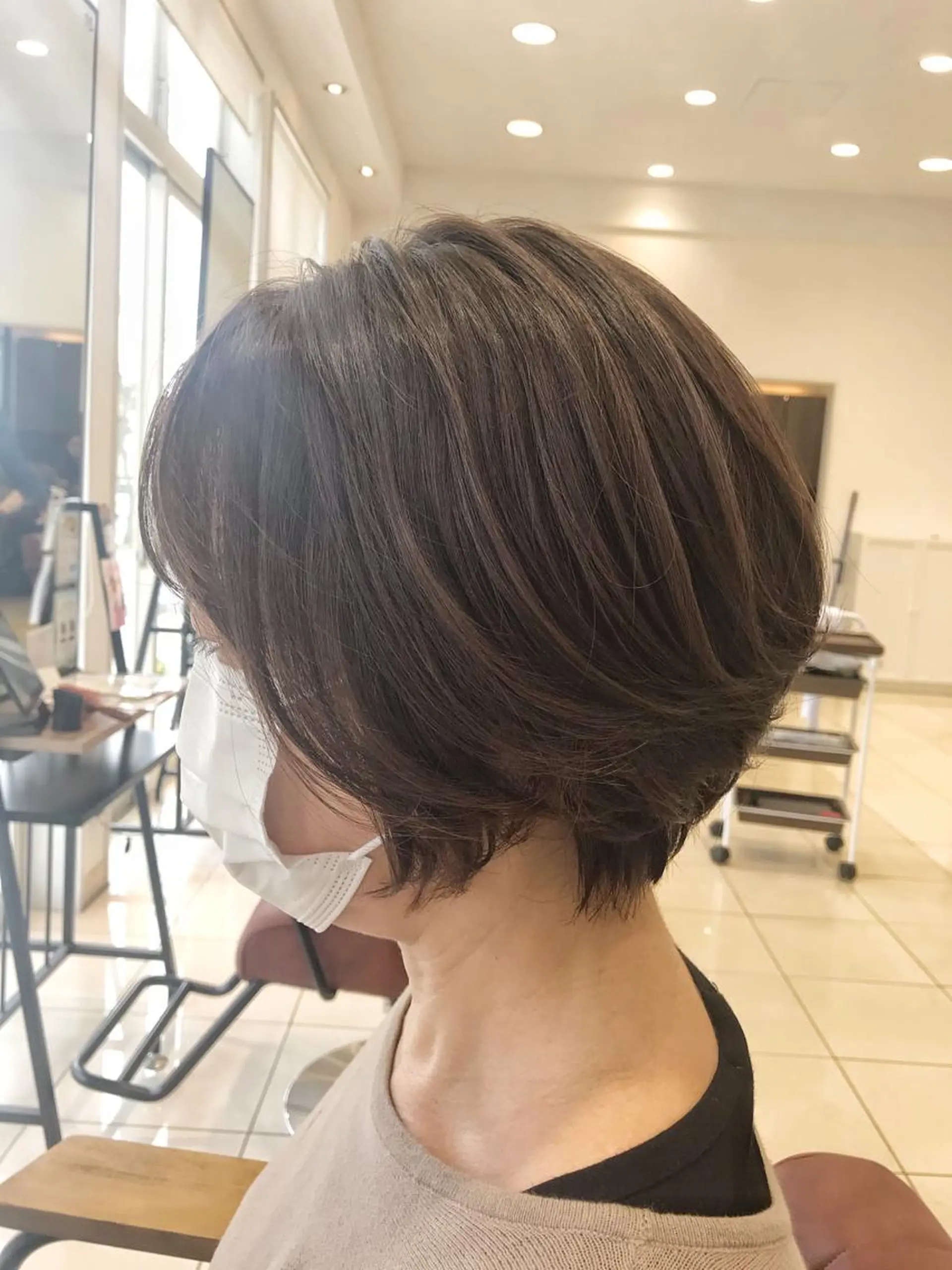 ショート ボブ ショートヘア カット ヘアカラー 中野 克也のヘアスタイル