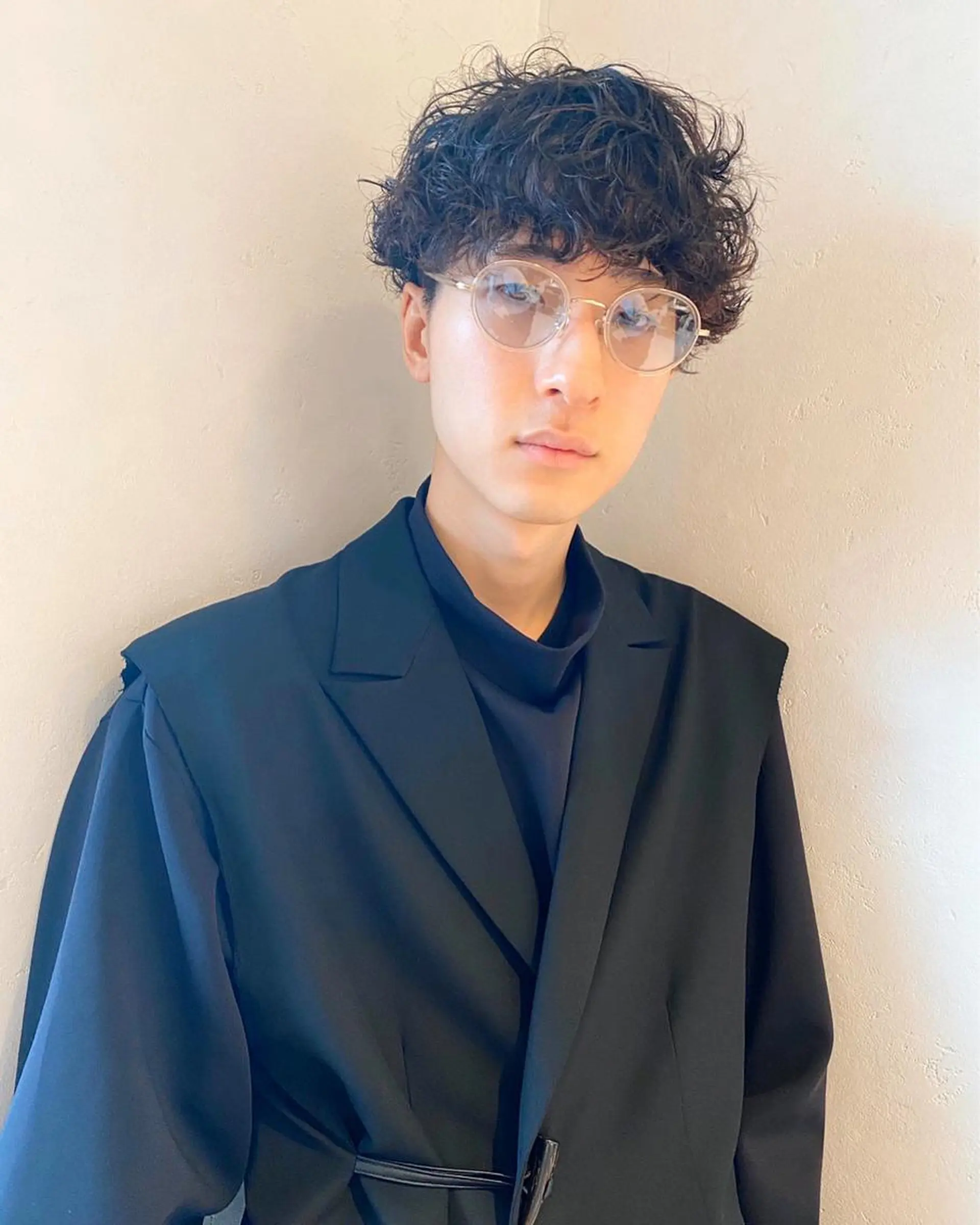 メンズ ミウ☆ ブリーチダブルカラーのヘアスタイル