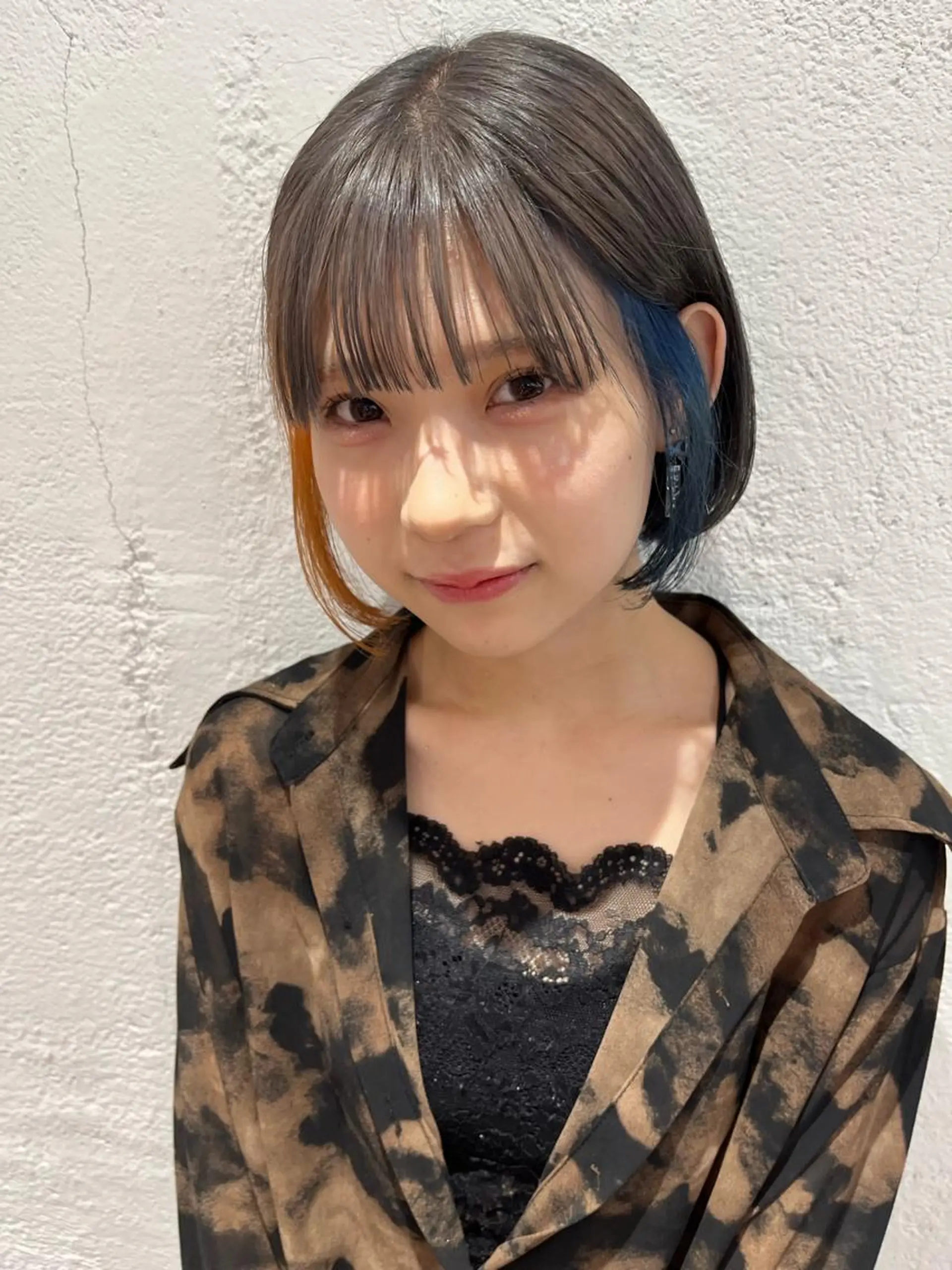 ショート 🍋暖色カラーヘアア レンジniina🍋のヘアスタイル