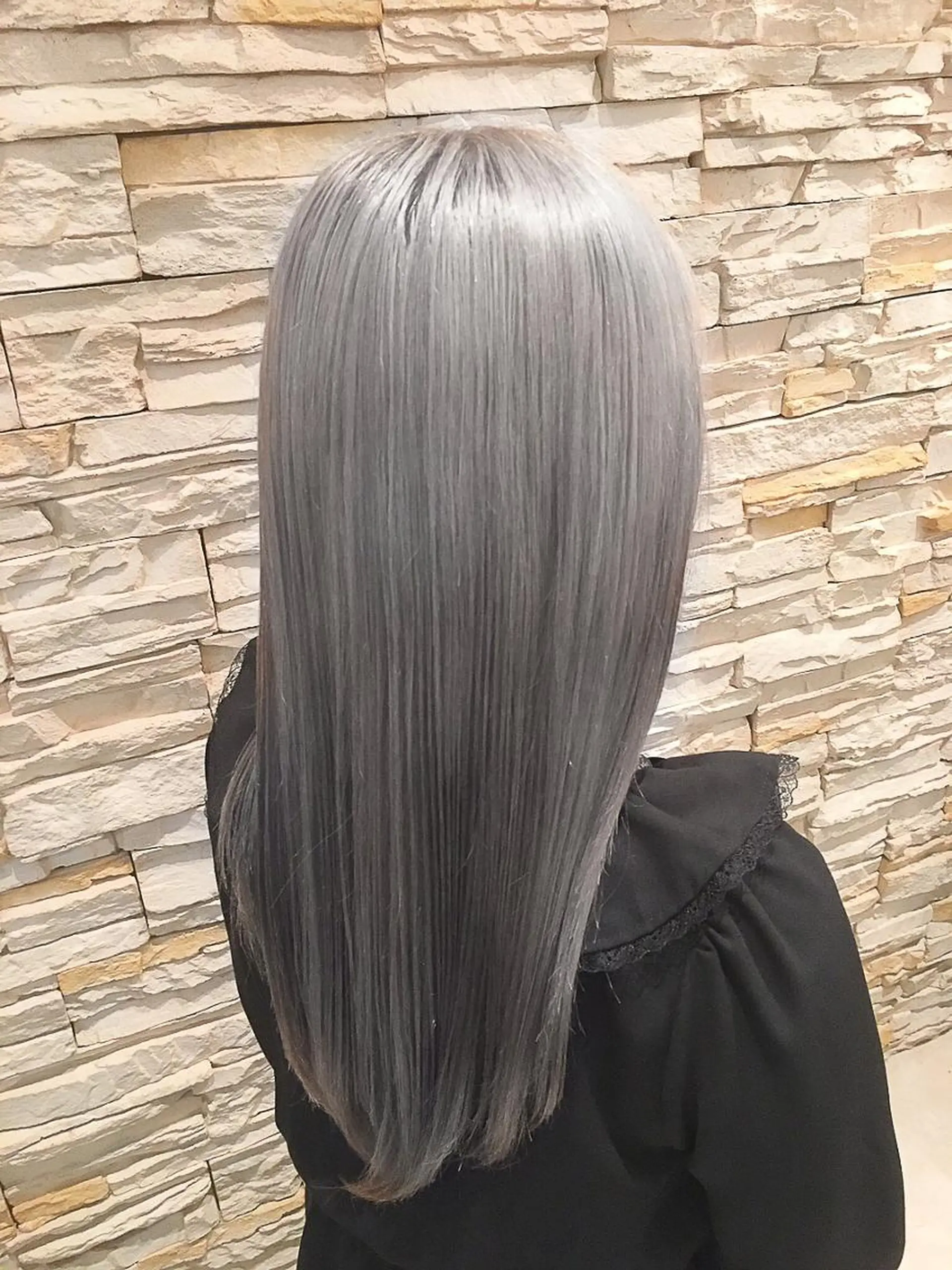 セミロング ヘアカラー トリートメント 🌿アロマヘアルーム 横浜店✂︎のヘアスタイル