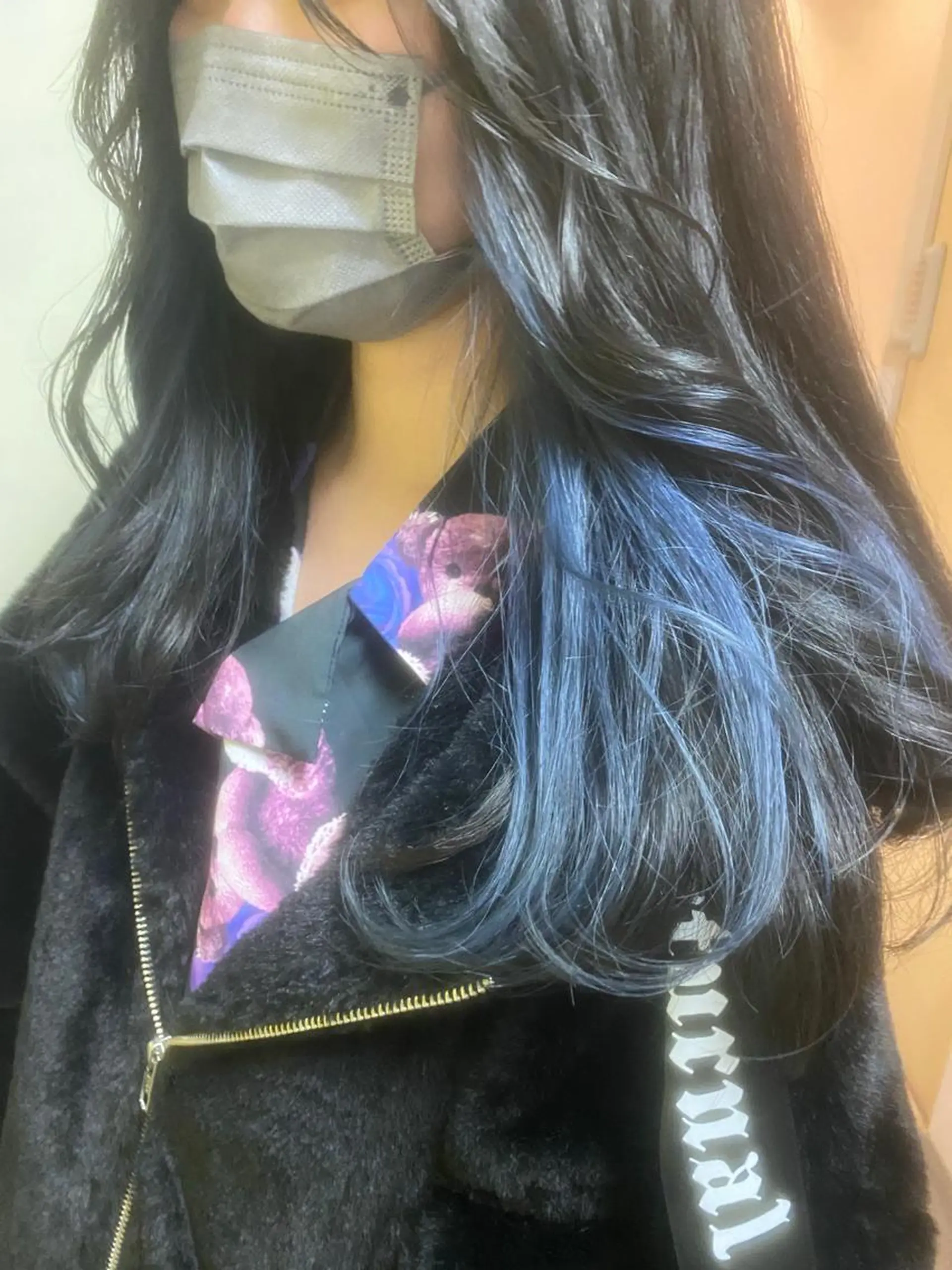 セミロング カラー ブリーチ デザインカラー インナーカラー ボブ ウルフカット ヘアカラー 🌈デザインヘア職人 Kaede🌈のヘアスタイル