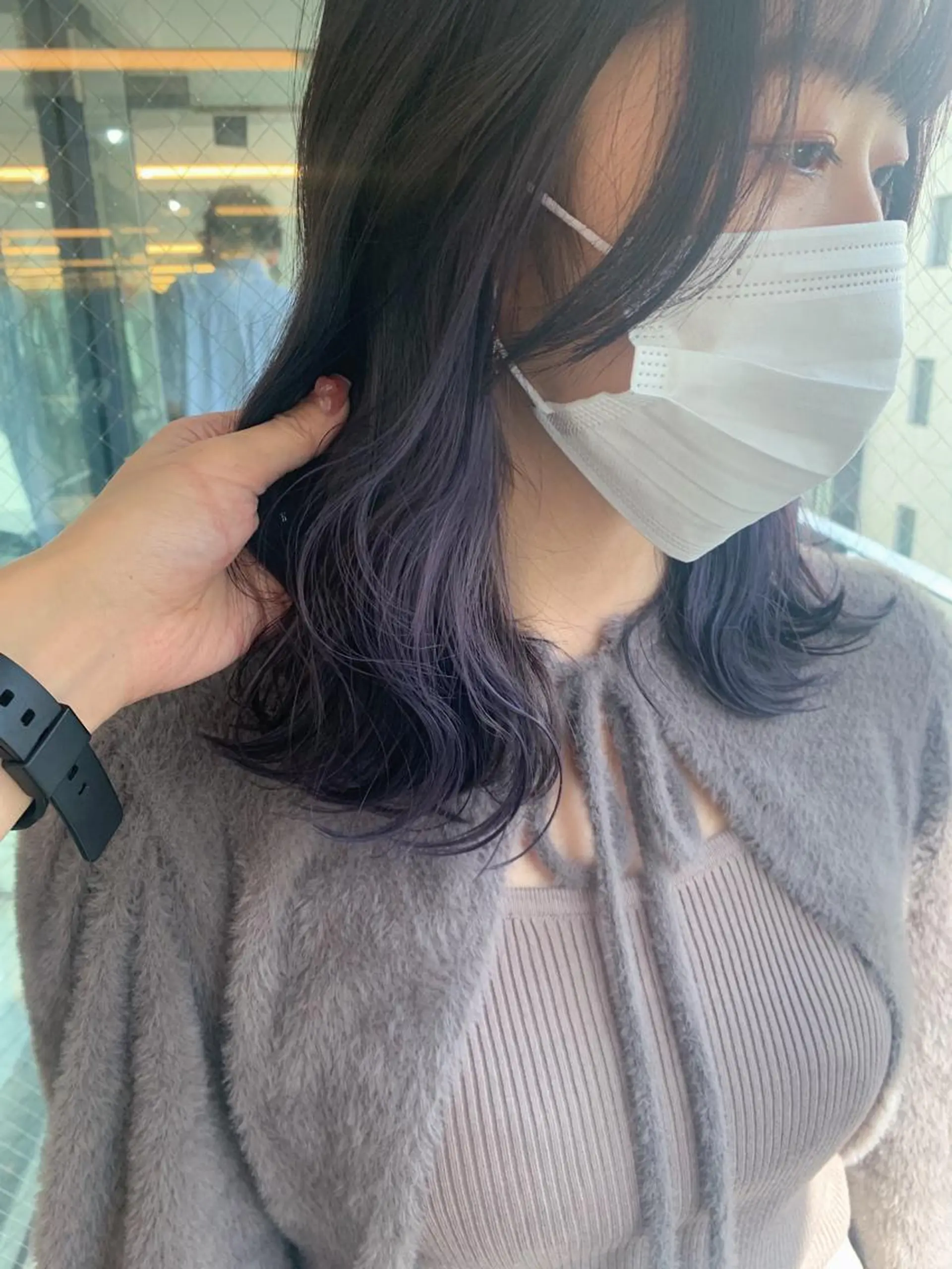 ミディアム カラー ヘアカラー トリートメント 🌛ダブルカラー 🌜SAYAKAのヘアスタイル