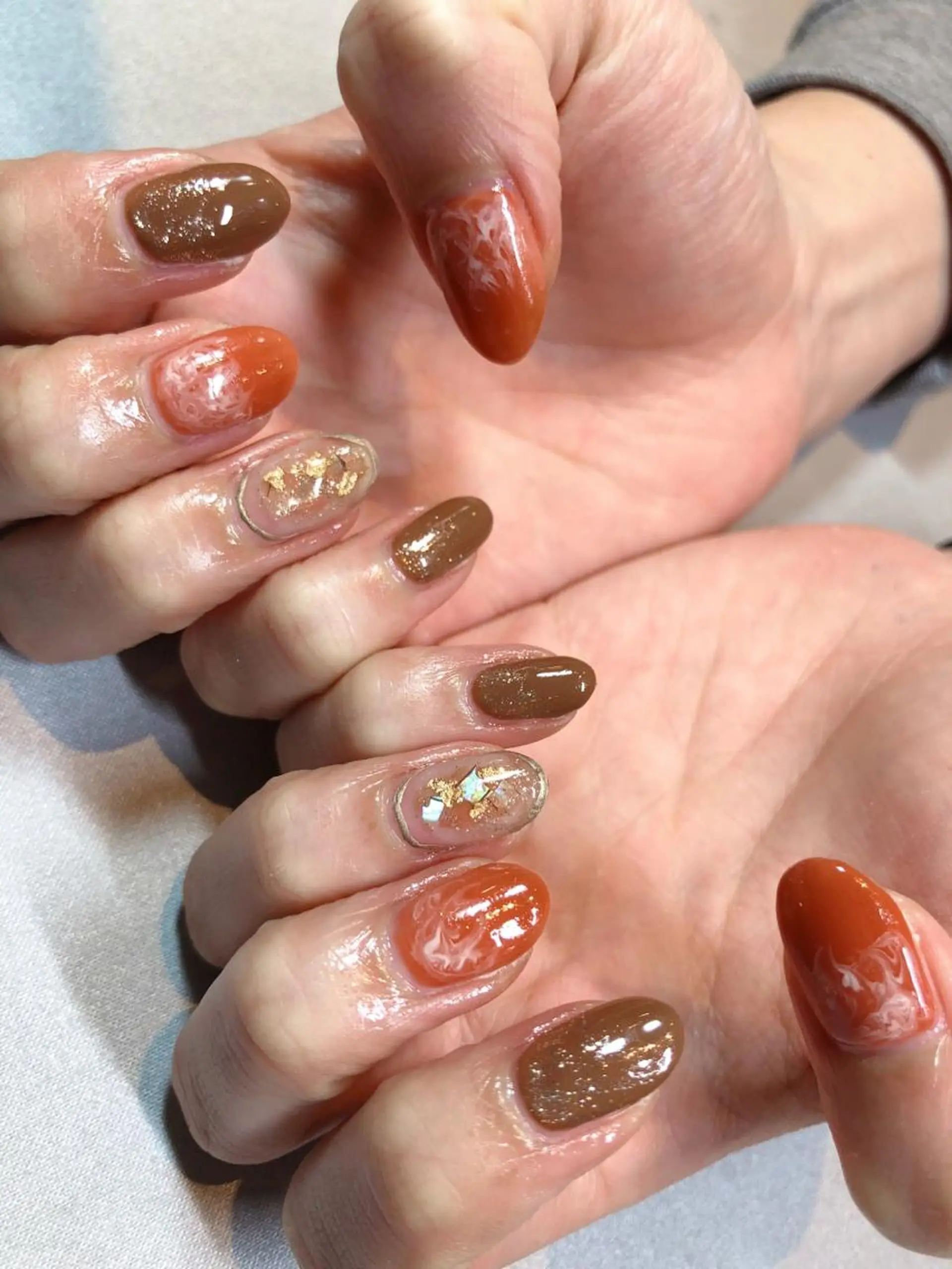 ネイル iiloo aromaworksのネイルデザイン