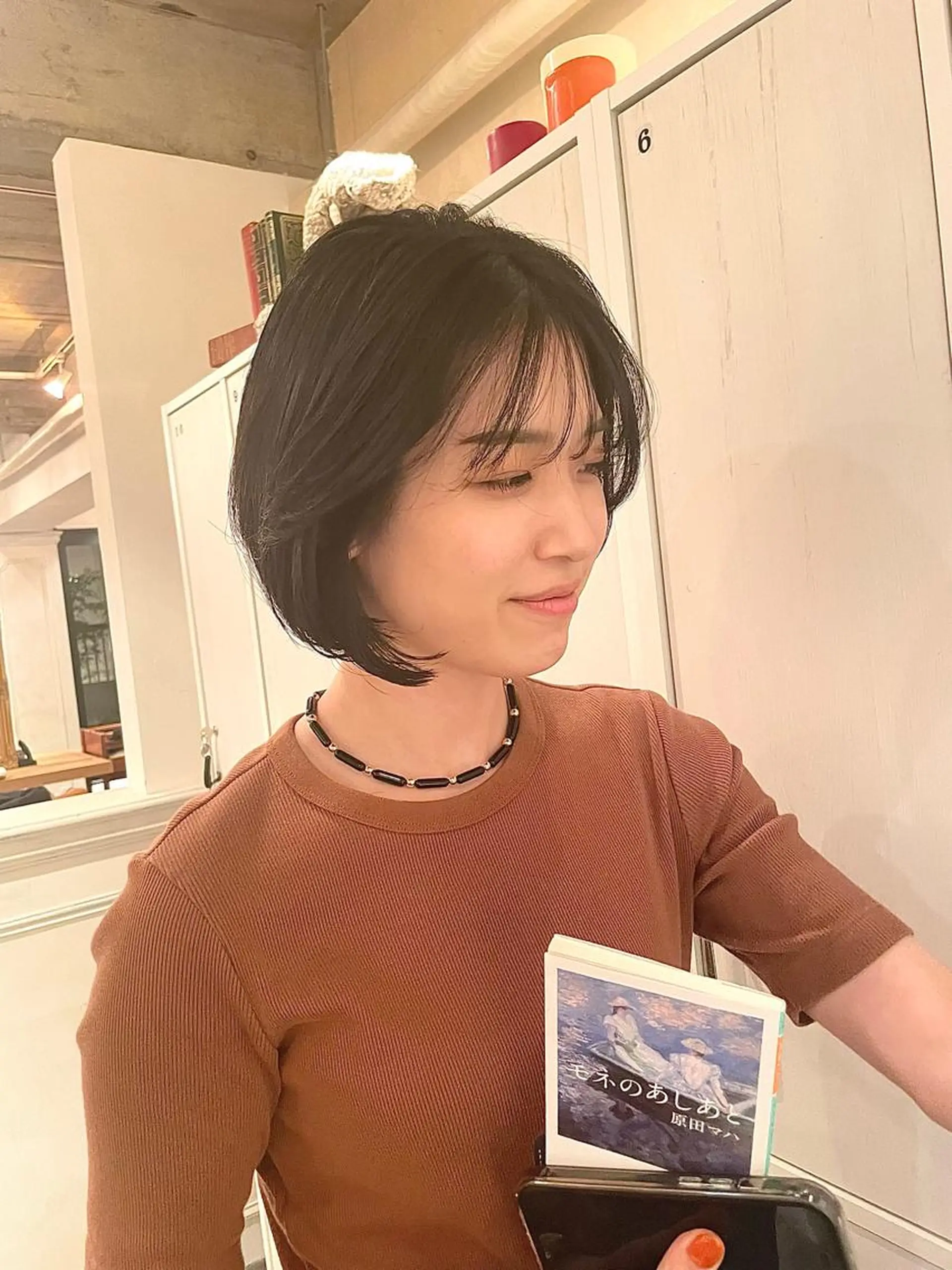 ショート カラー 【ボブ.レイヤー】 ヤマカワレンヤのヘアスタイル