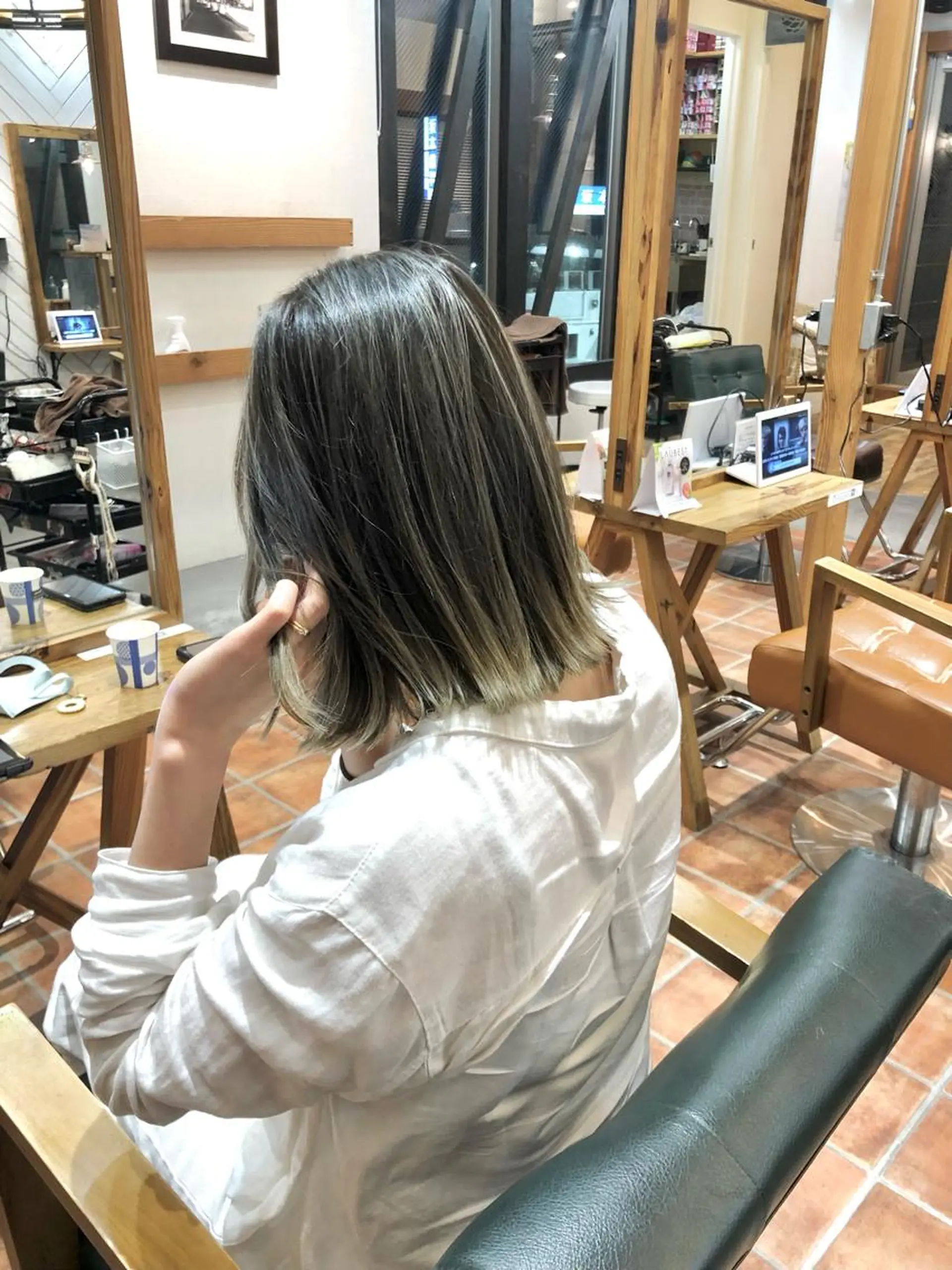 ミディアム カラー 🫧trym 🫧鎌田凌太のヘアスタイル