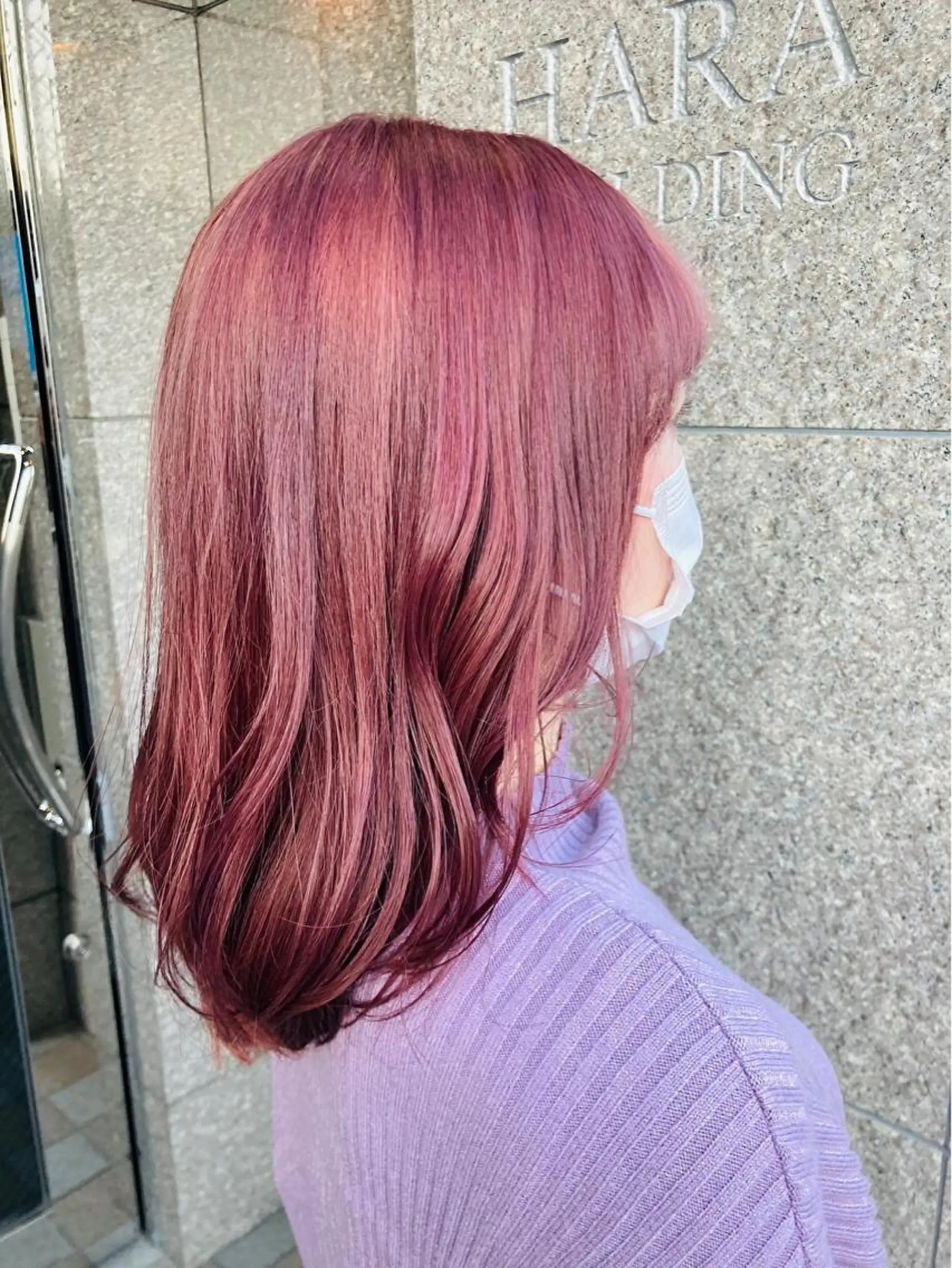 セミロング カラー ヘアカラー トリートメント 【🌈カラー特化】 リクのヘアスタイル