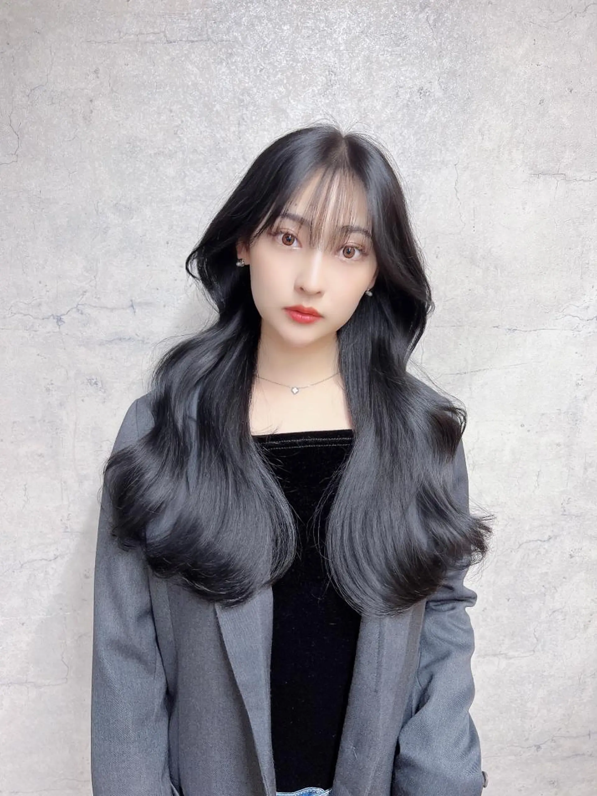 ロング カラー 韓国レイヤー/ 顔周り💕田中将吾のヘアスタイル