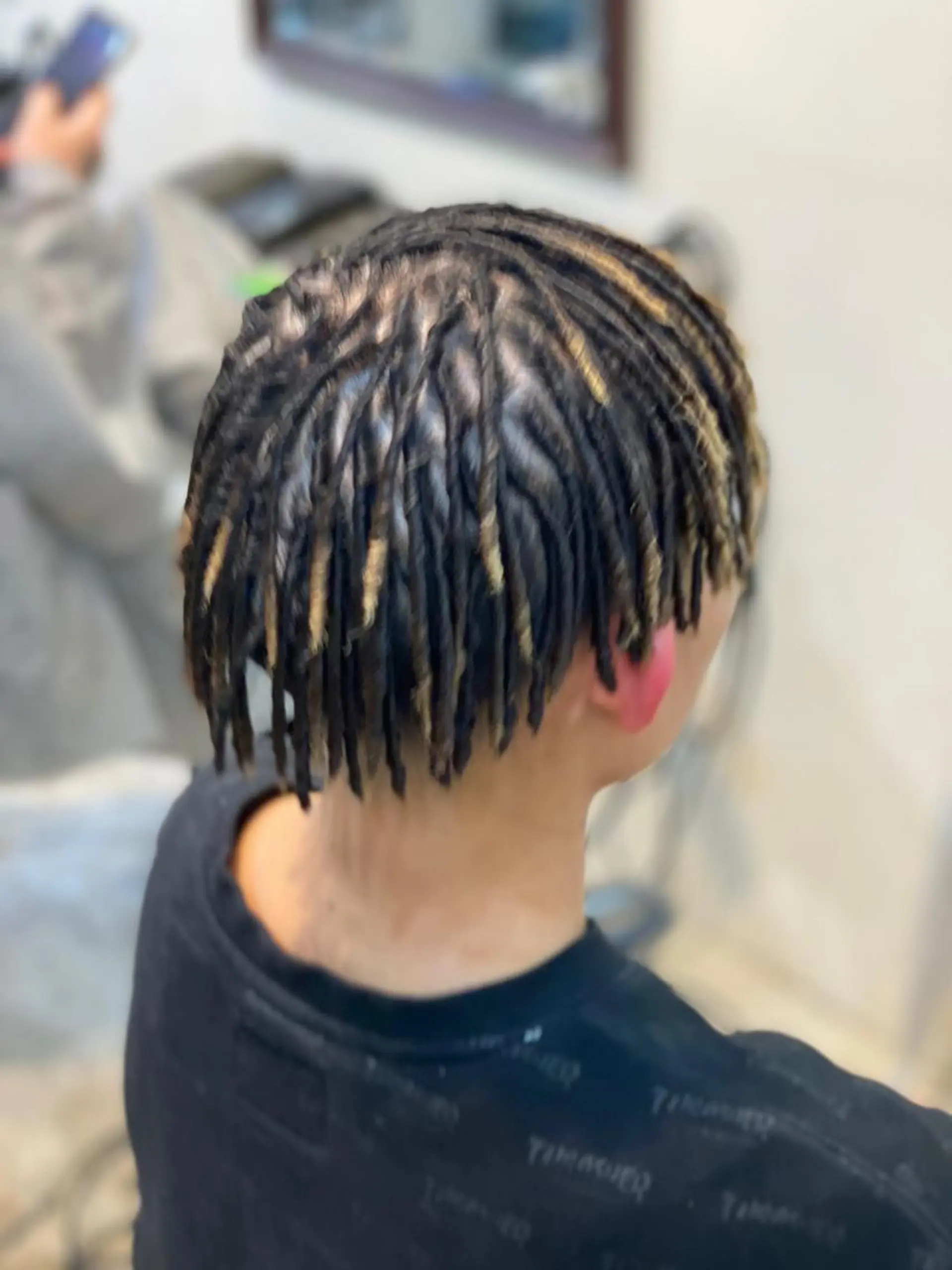 ショート パーマ 中元 淳のヘアスタイル