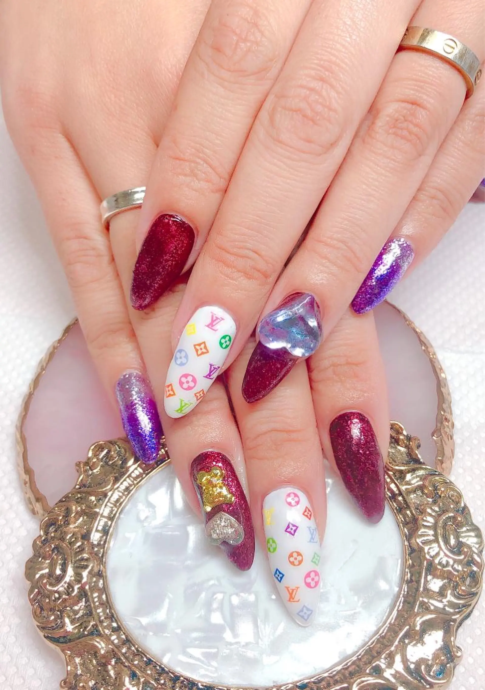 ネイル CROWN プライベートサロンのネイルデザイン