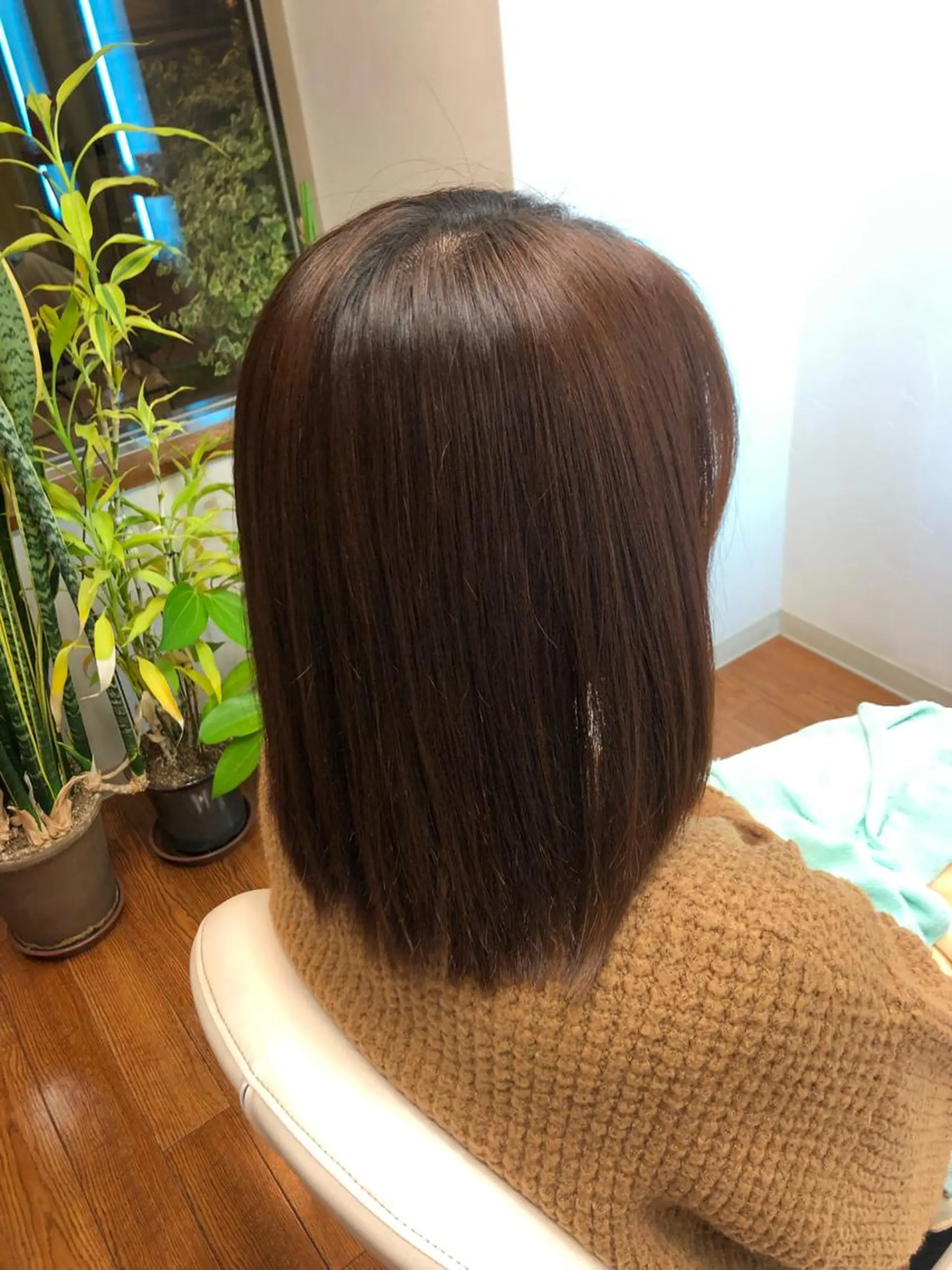 ミディアム 髪質改善 トリートメント 酸熱トリートメント THE BALM🤎 沖田のマツエク・マツパデザイン