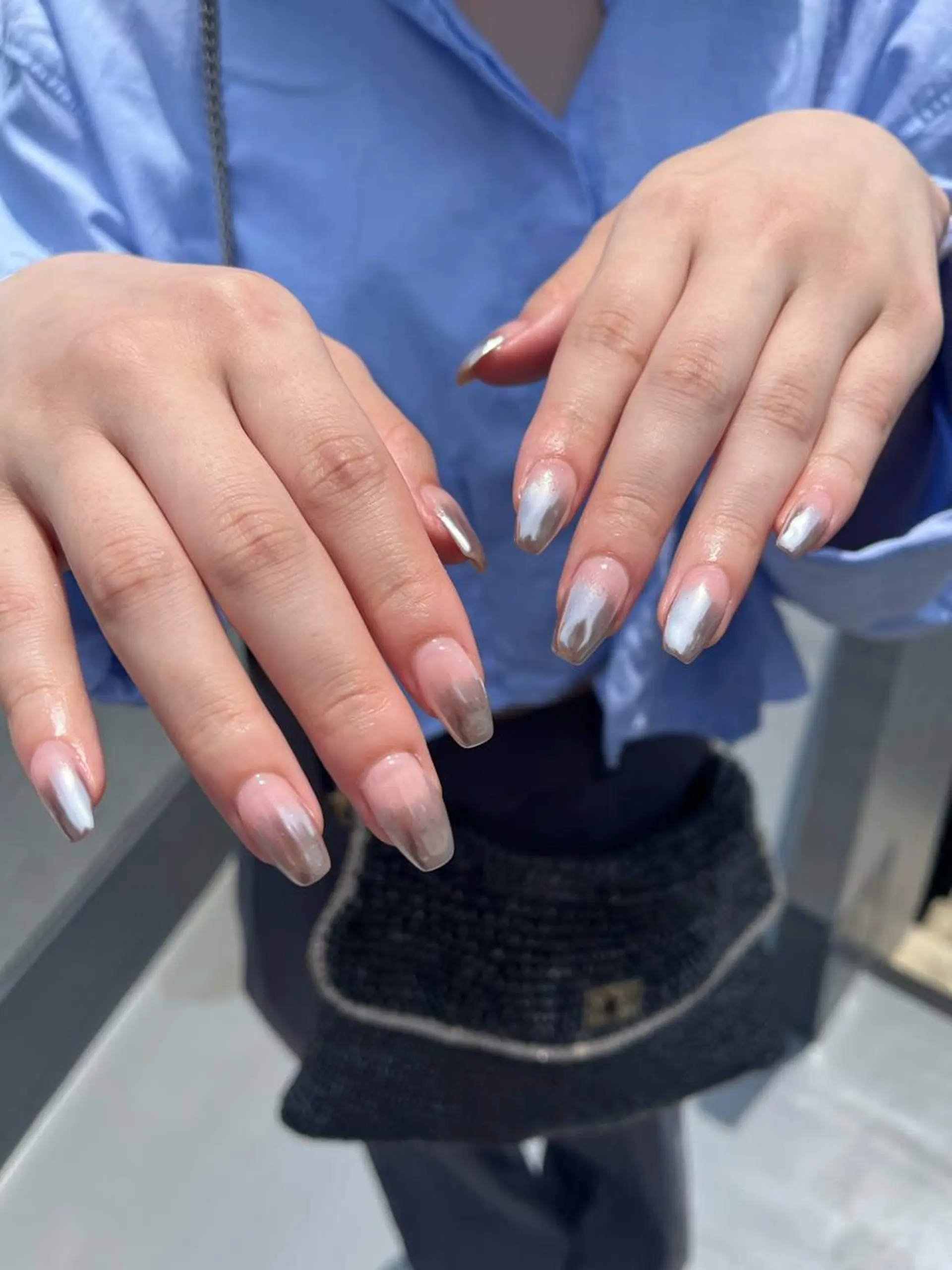 ネイル ハンドネイル 🤎Two ERI🤎のネイルデザイン