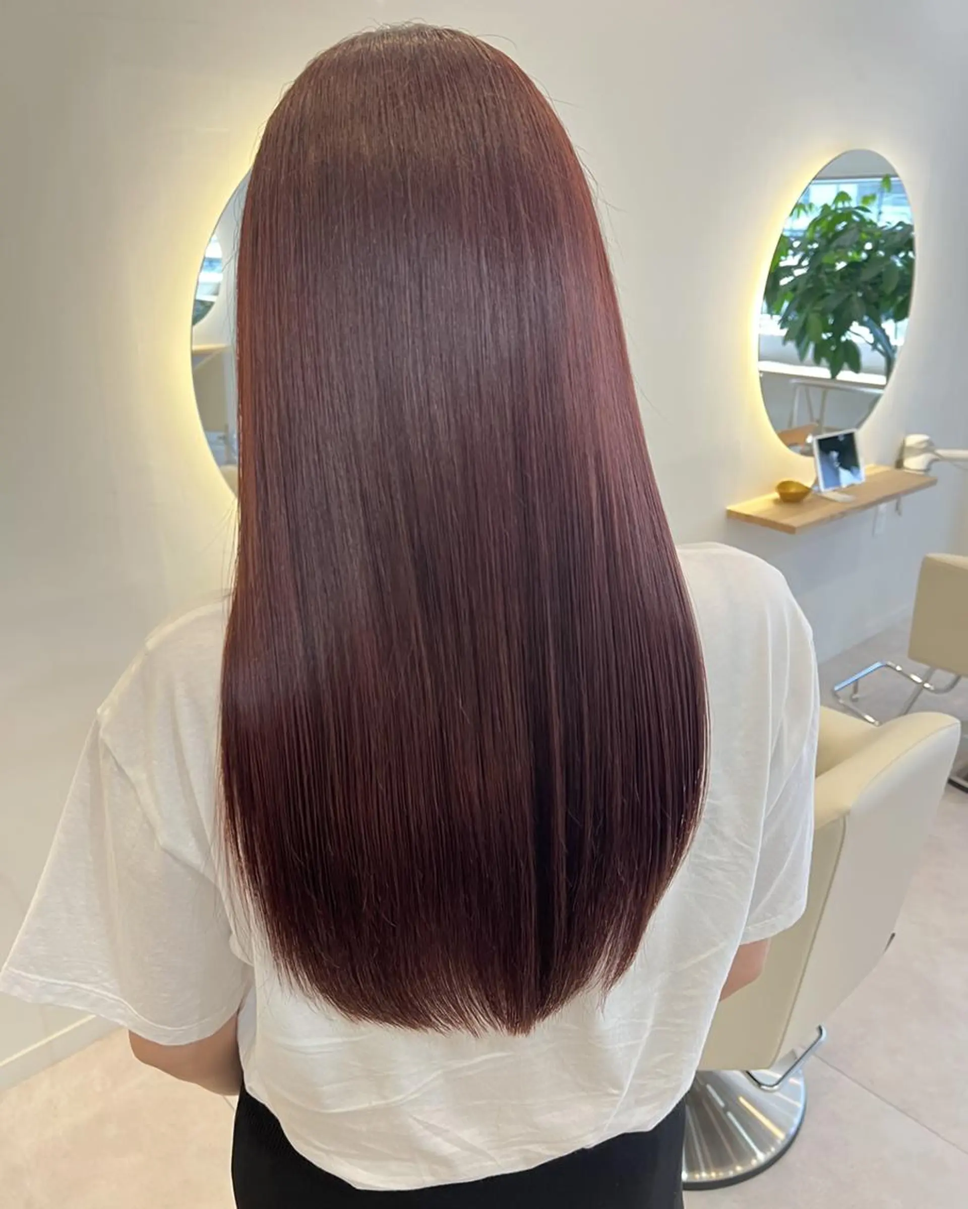 セミロング 髪質改善カラー/韓国 /井上 拓也のヘアスタイル