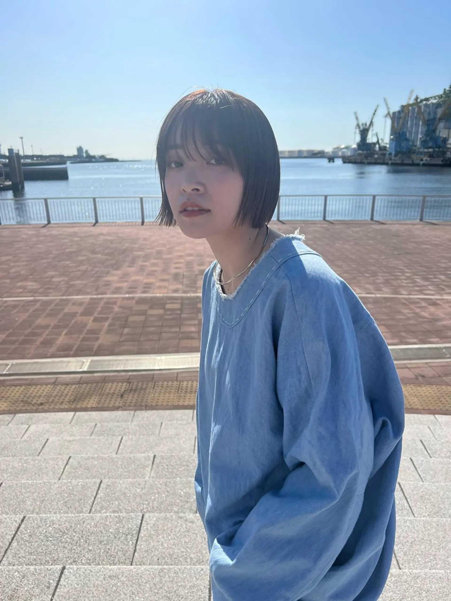 ショート カラー brick masayaのヘアスタイル