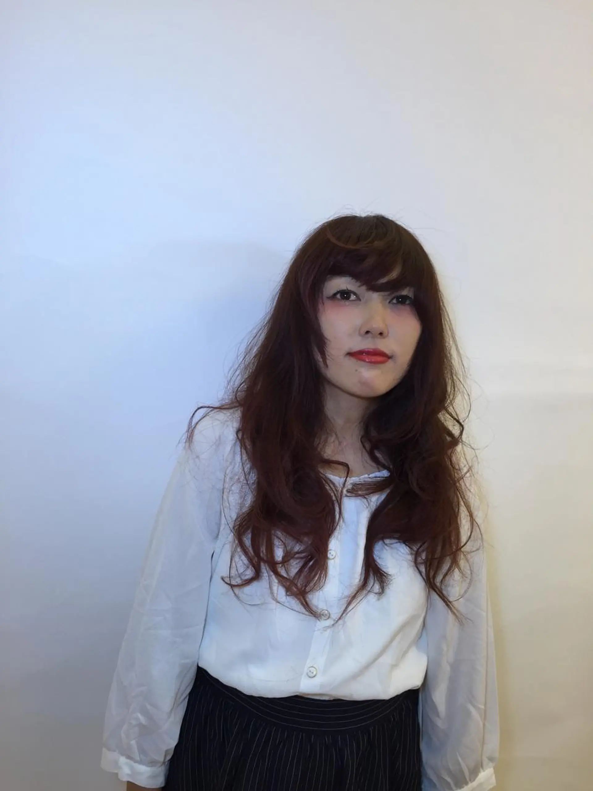 ロング パーマ パーマスタジオ グレイス はやとのヘアスタイル