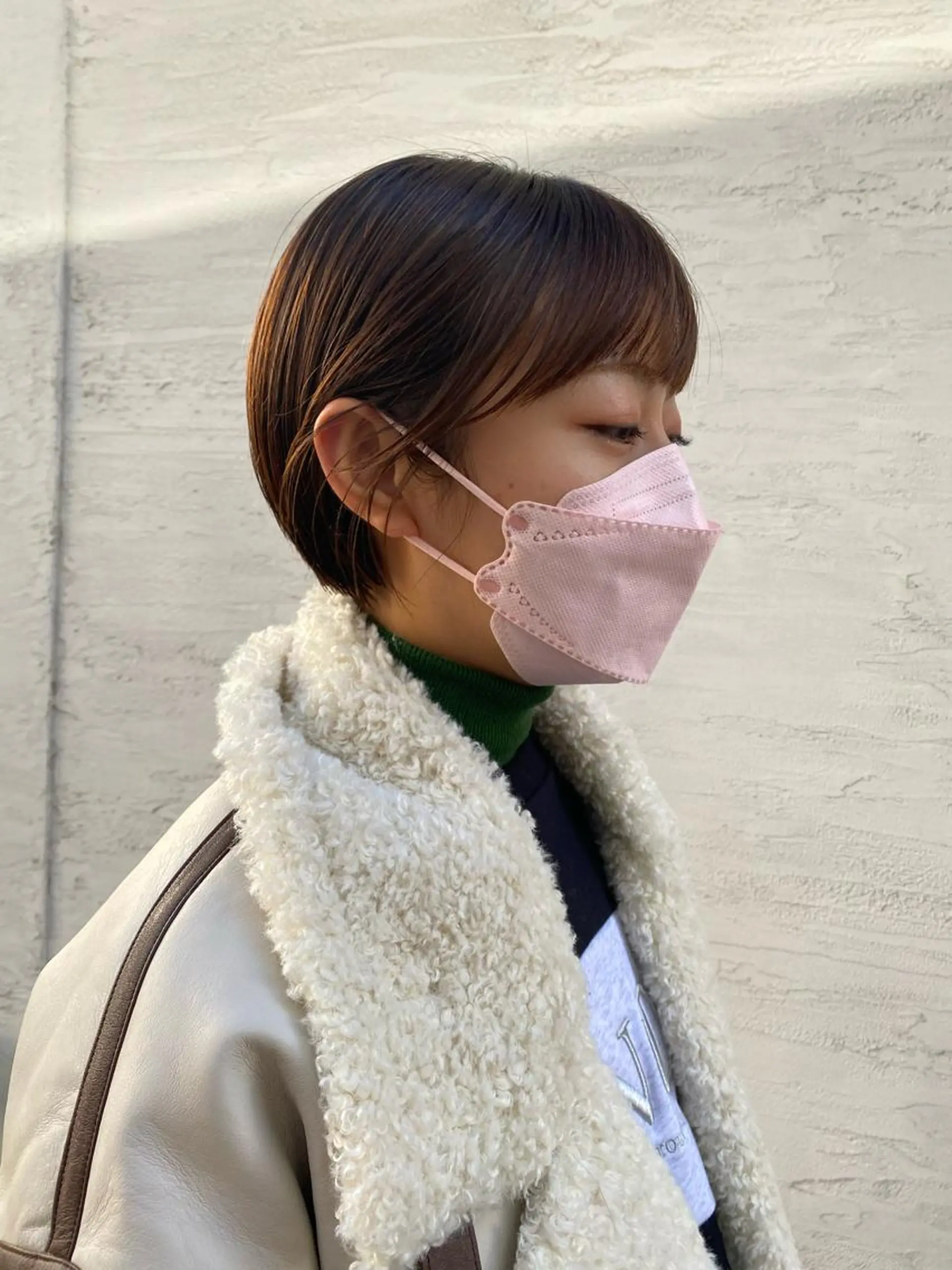 ショート パーマ、髪質改善 菊地美月のヘアスタイル