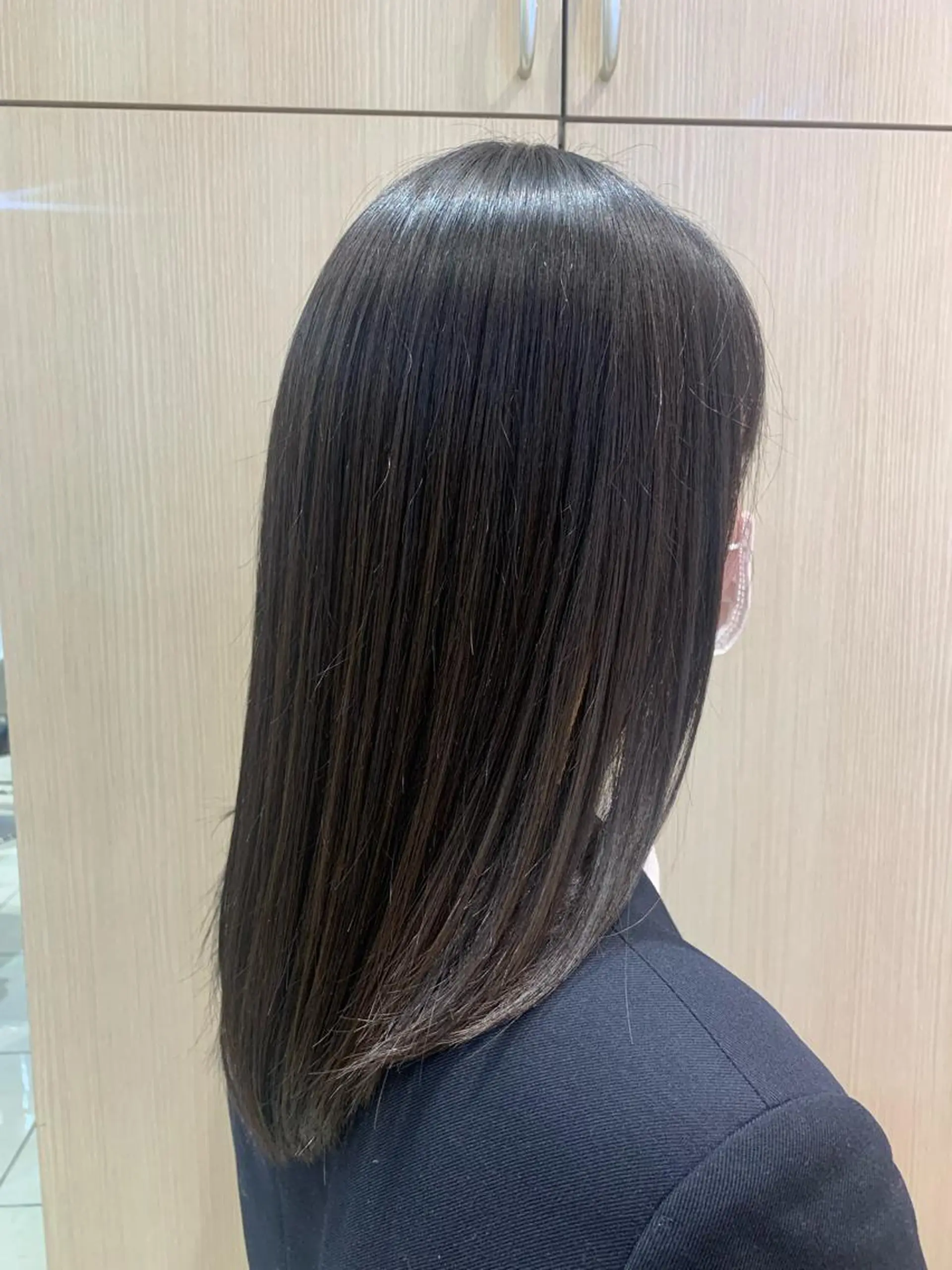 セミロング ヘアアレンジ カット 縮毛矯正 森野美咲🇰🇷 レイヤー/顔周りのヘアスタイル